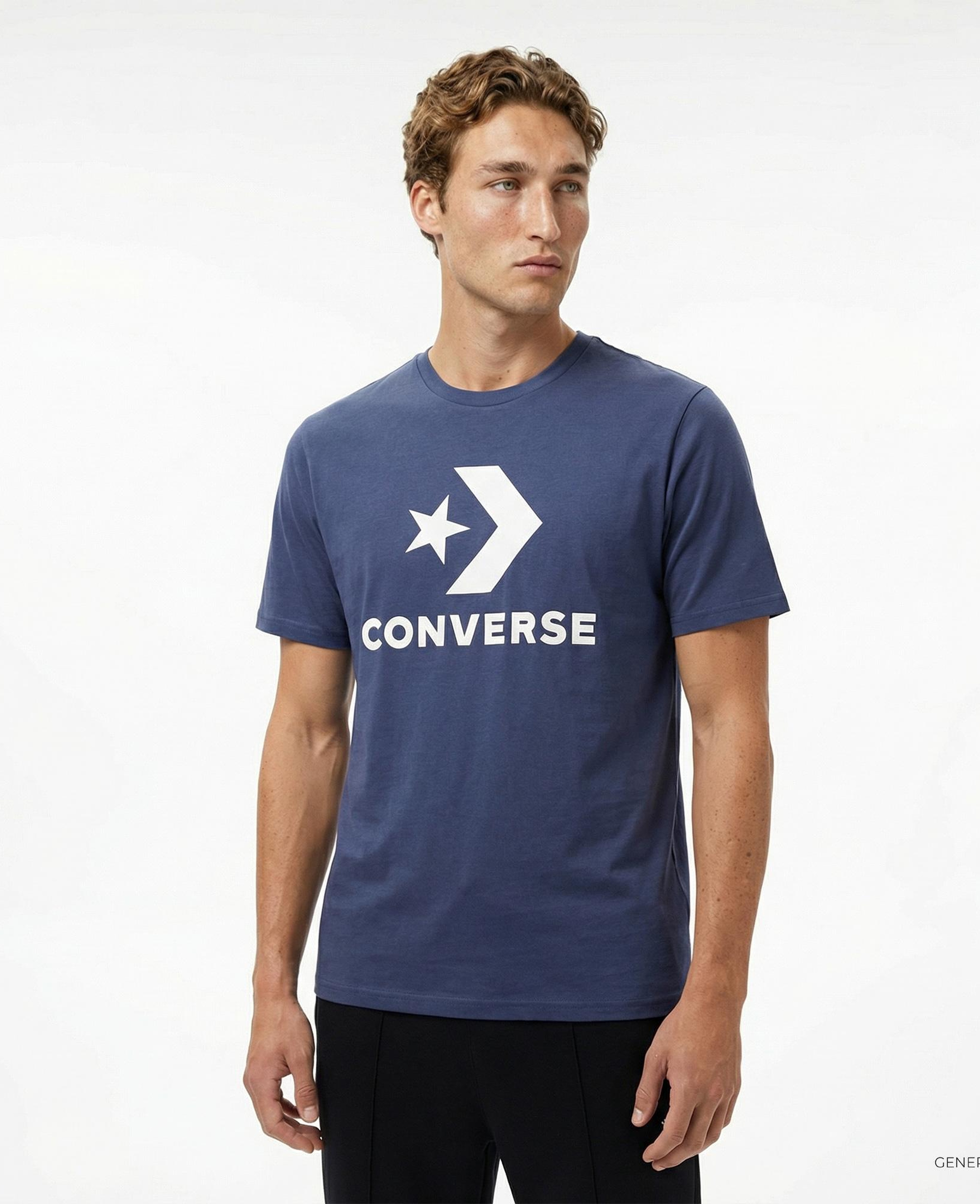 Converse Erkek Lacivert T-Shirt