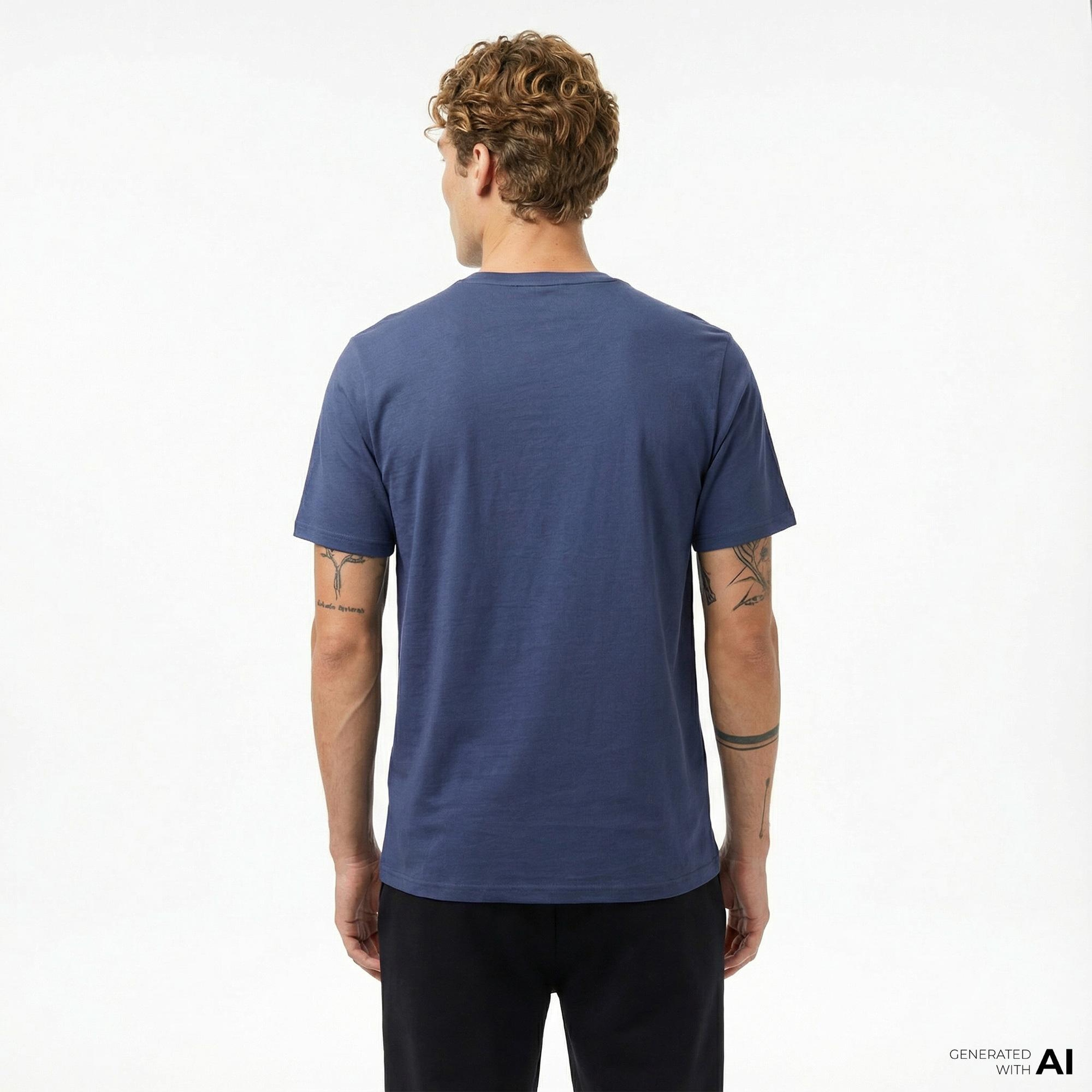 Converse Erkek Lacivert T-Shirt