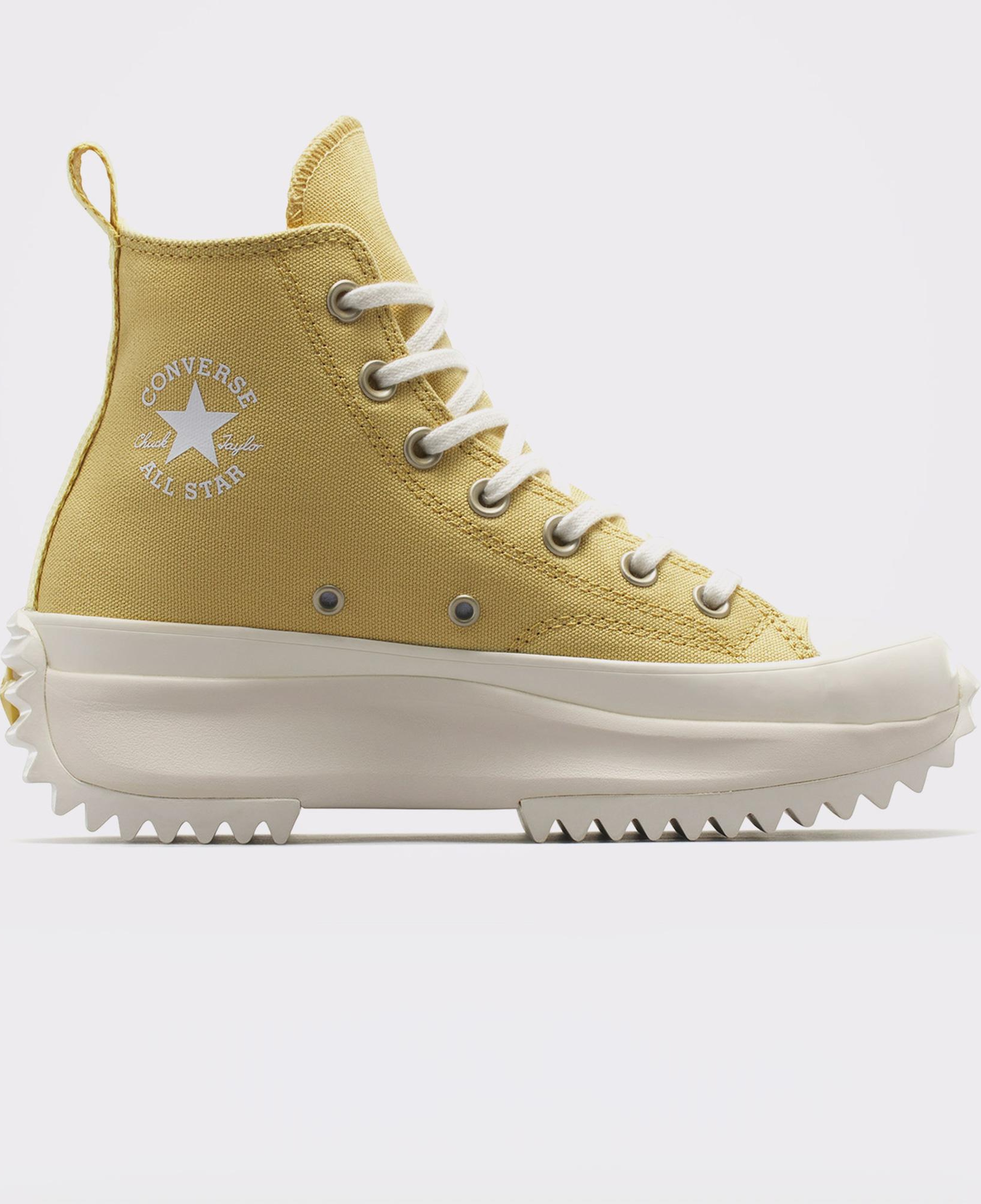 Converse Run Star Hike Unisex Sarı Platform Sneaker