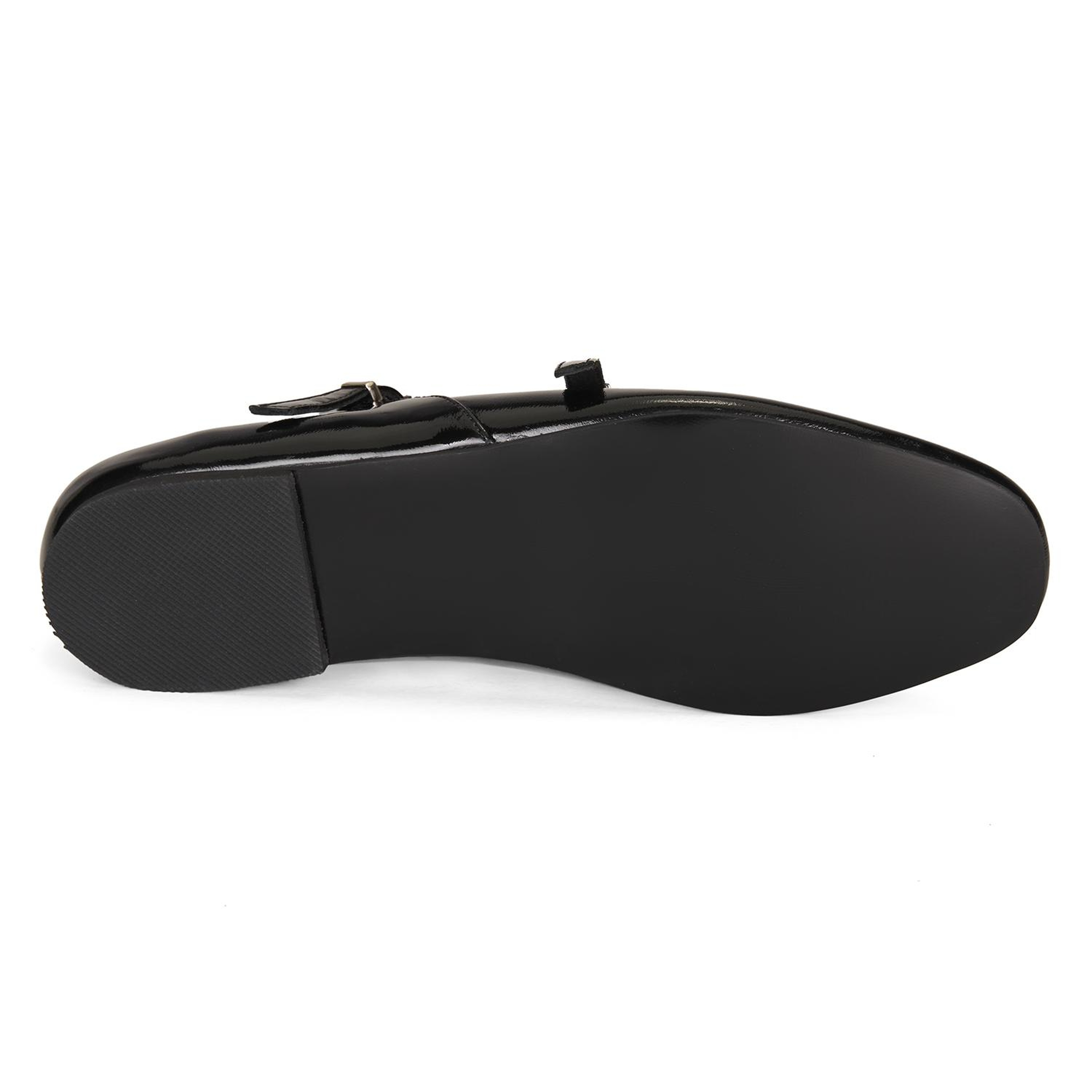 Kadın Siyah Mary Jane Deri Günlük Ayakkabı