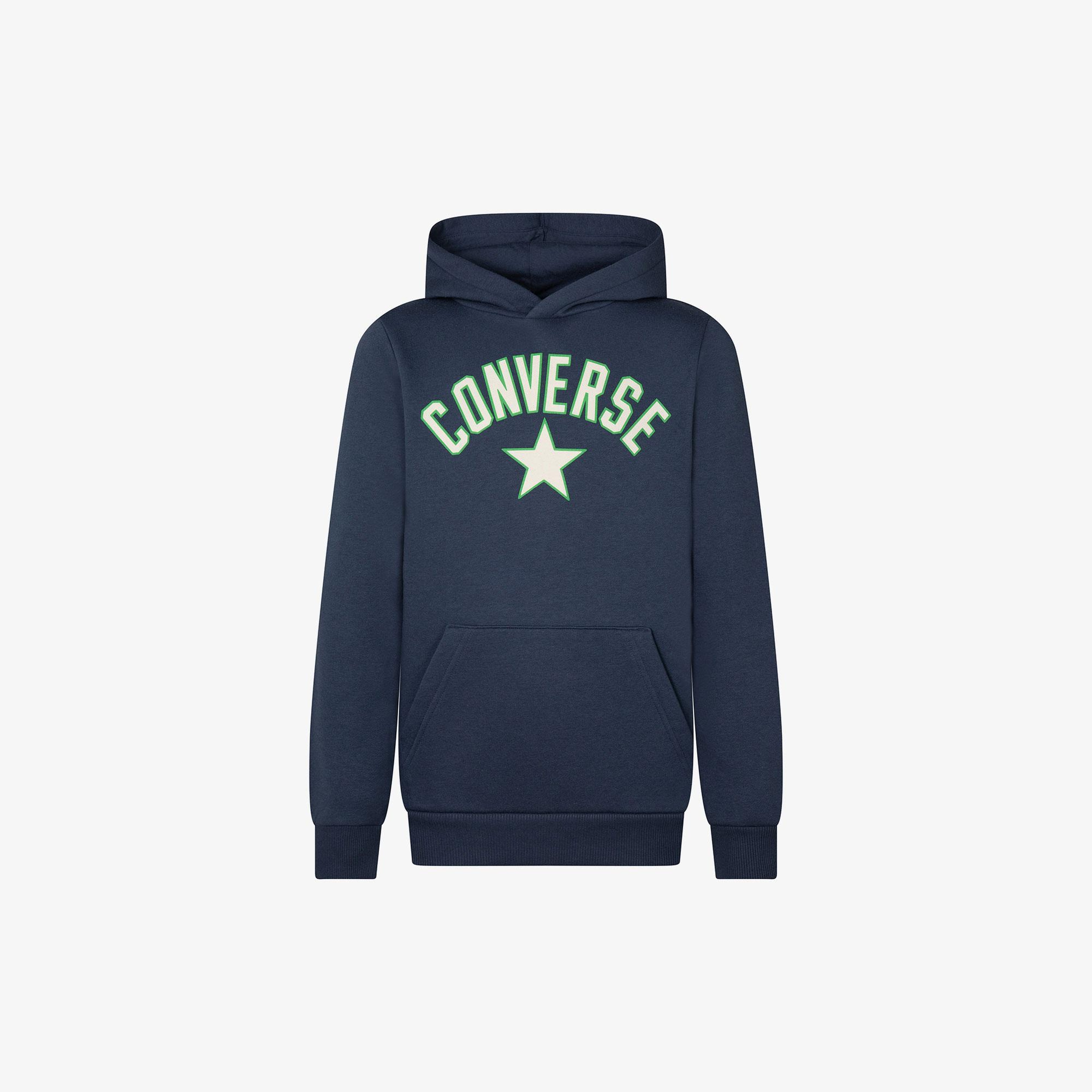 Converse Arch Flc Çocuk Lacivert Hoodie
