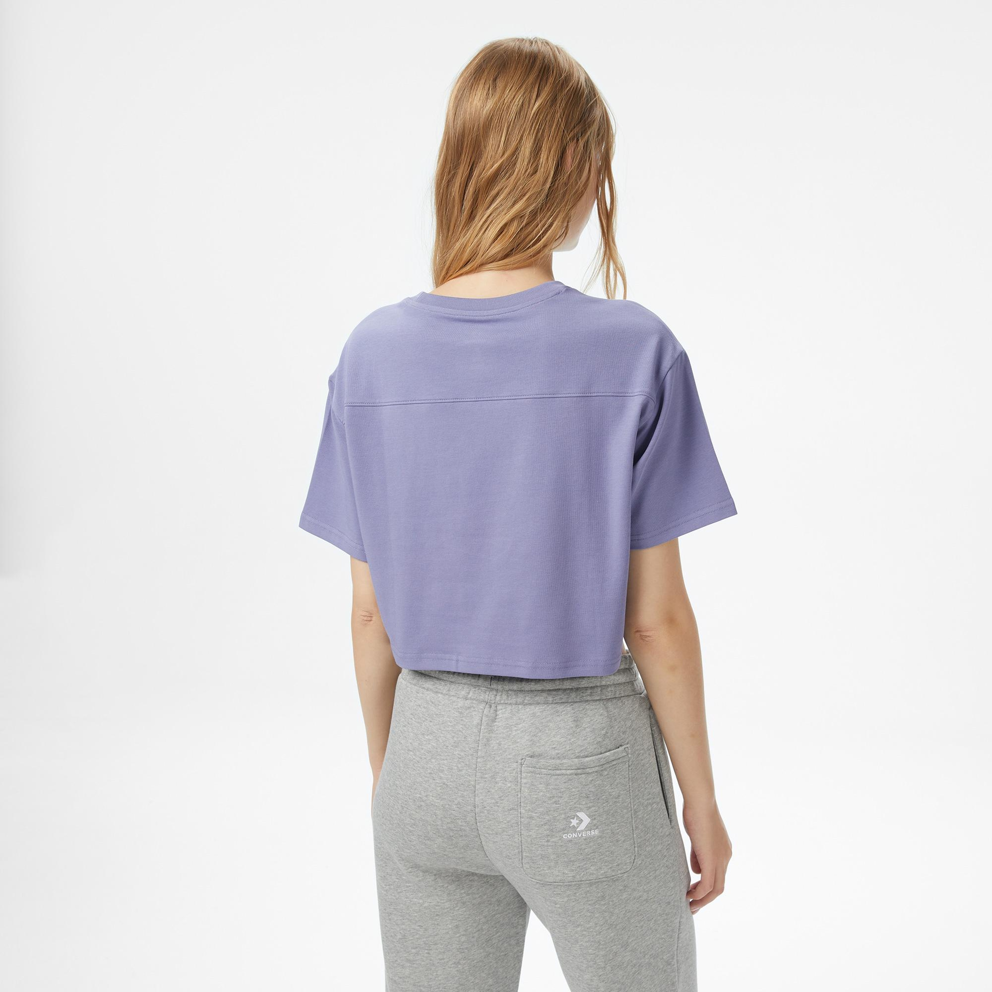 Converse Kadın Mor T-Shirt