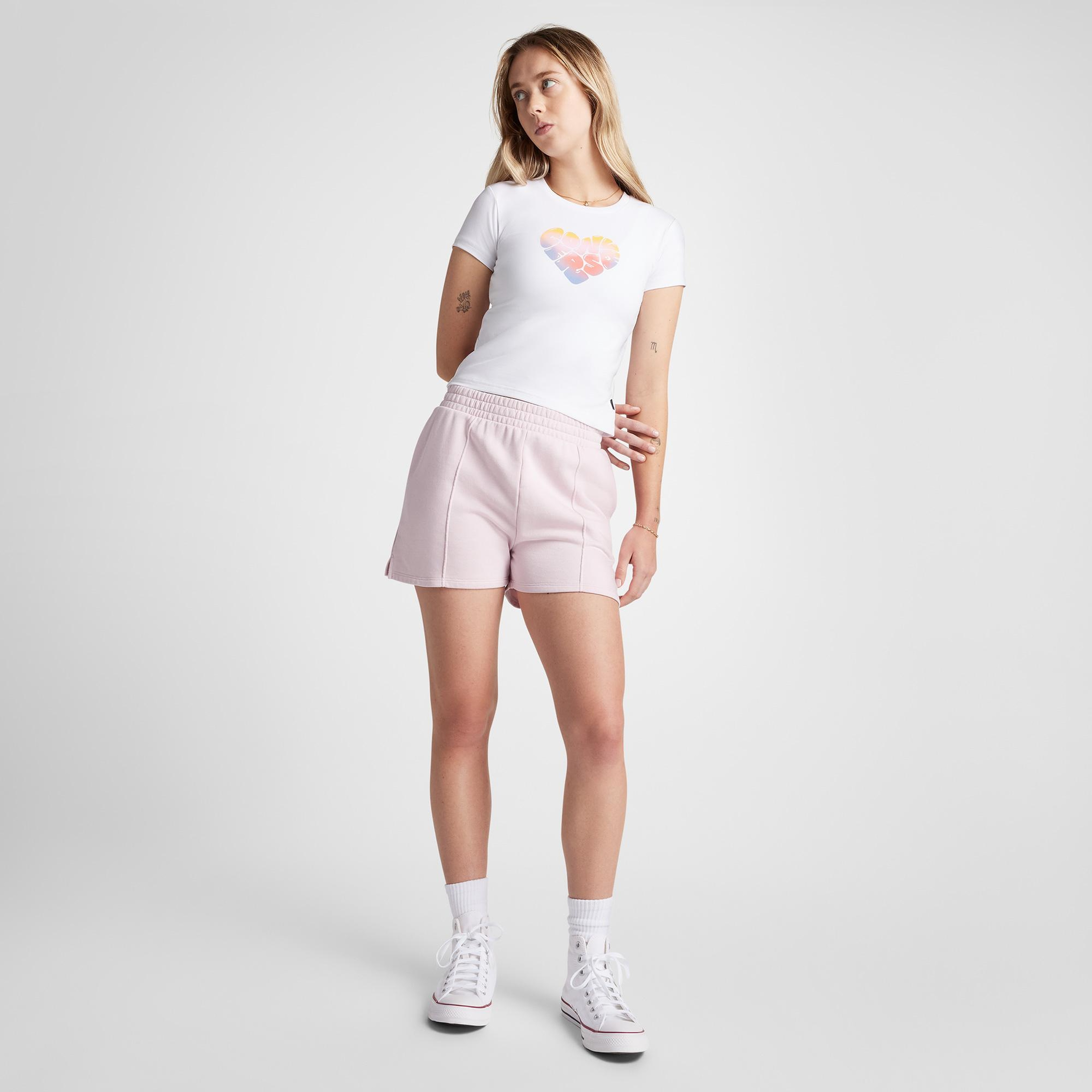 Converse Kadın Beyaz T-Shirt