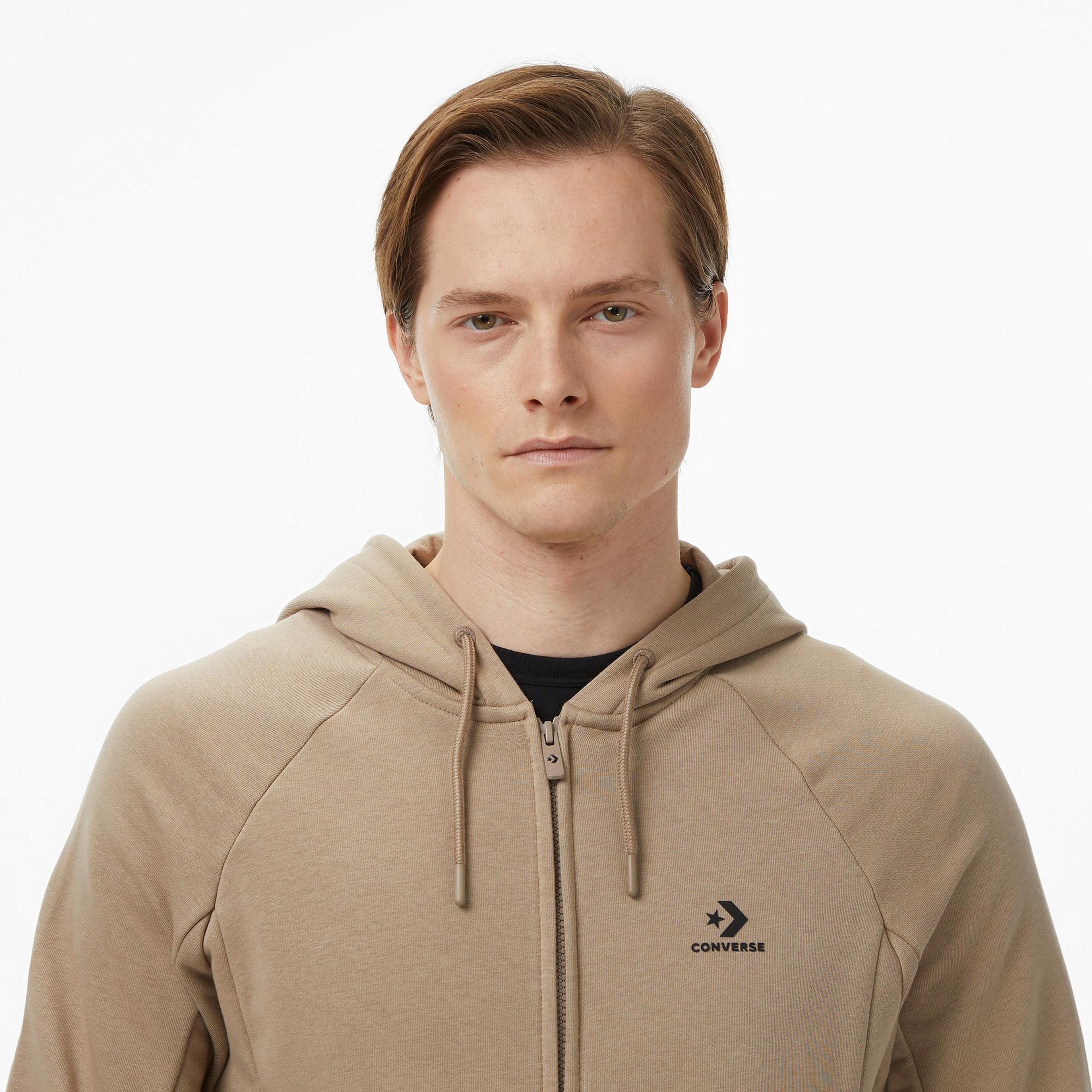 Converse Erkek Bej Sweatshirt