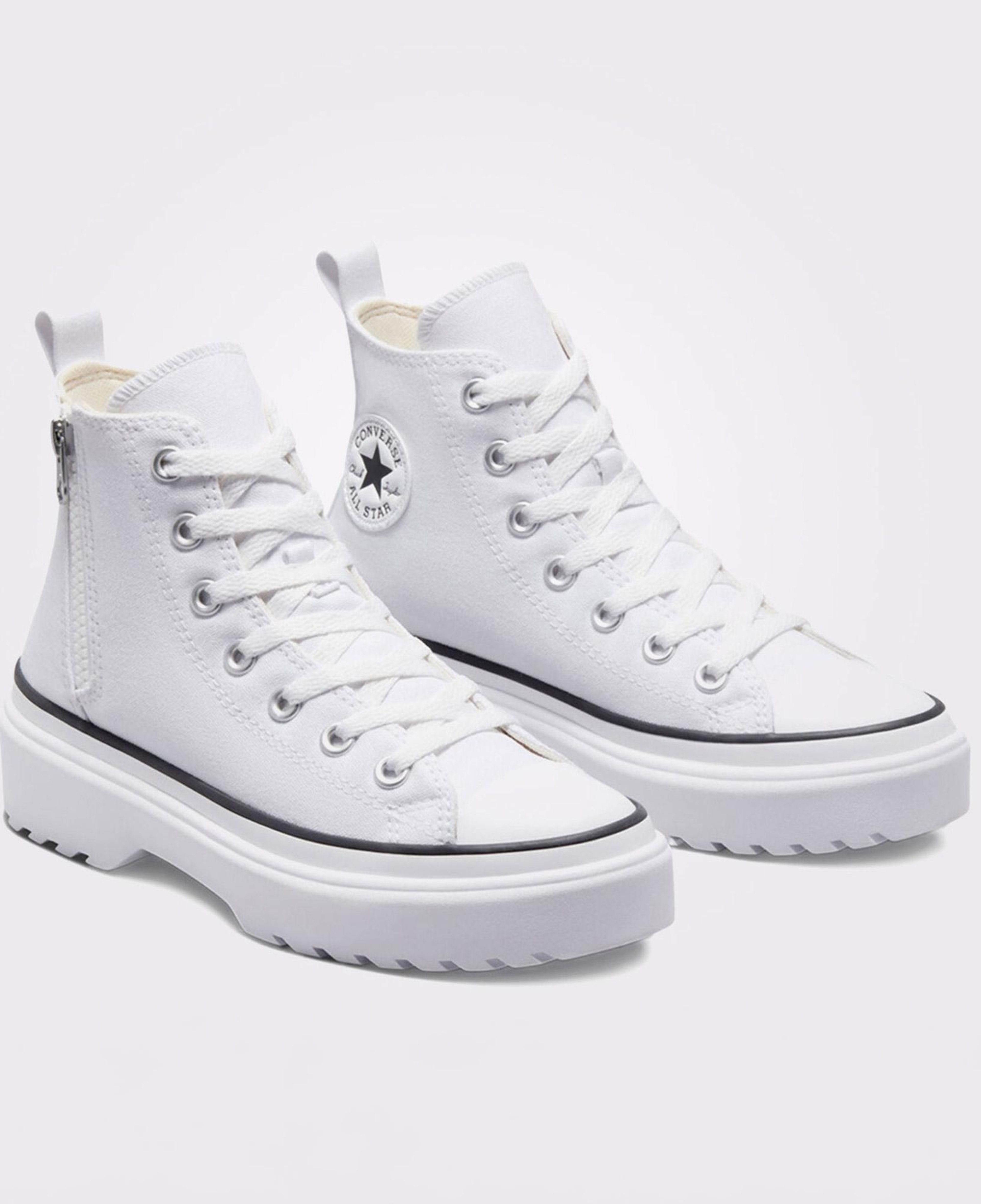 Converse Chuck Taylor All Star Lugged Lift Genç Beyaz Platform Sneaker