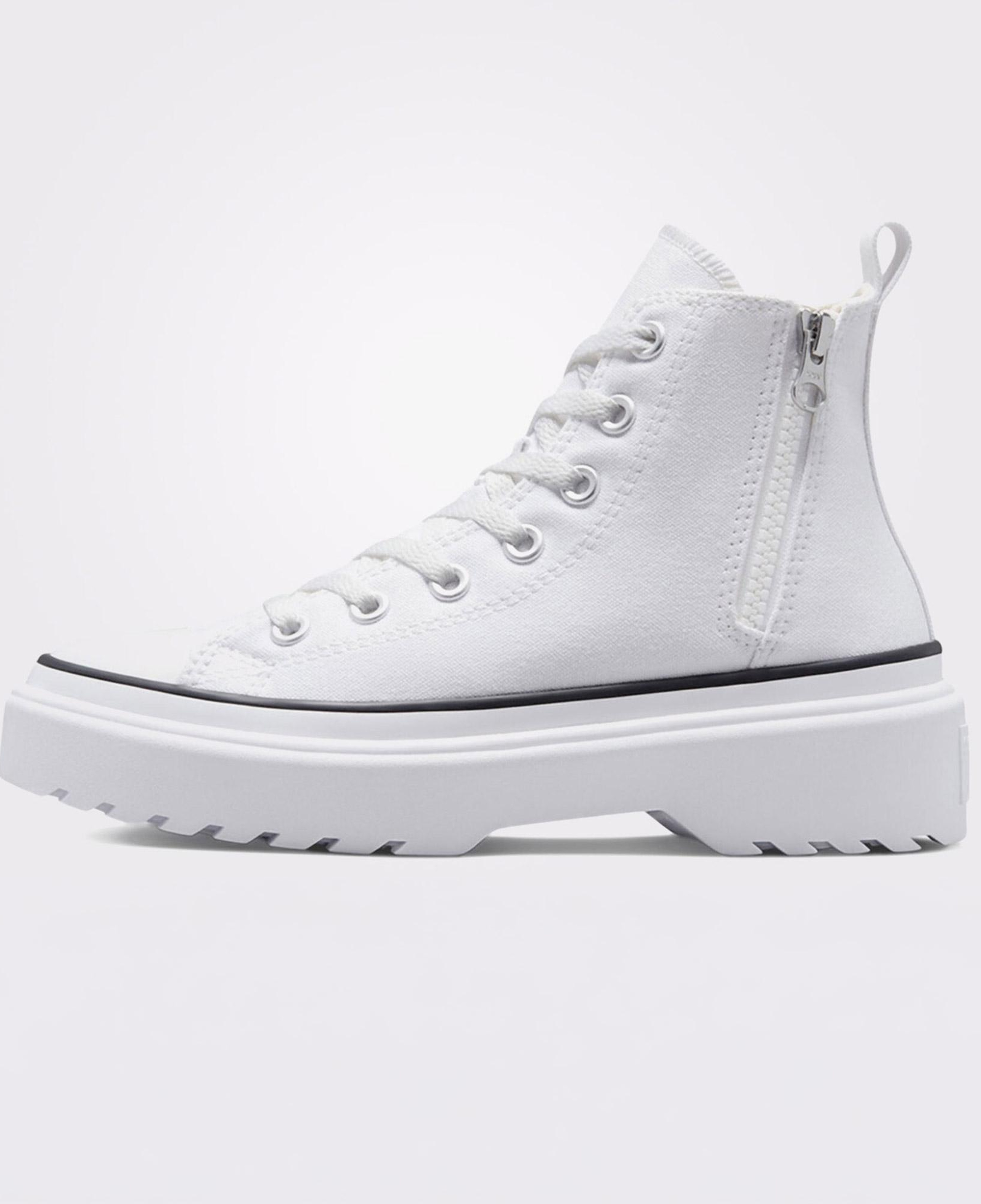 Converse Chuck Taylor All Star Lugged Lift Genç Beyaz Platform Sneaker