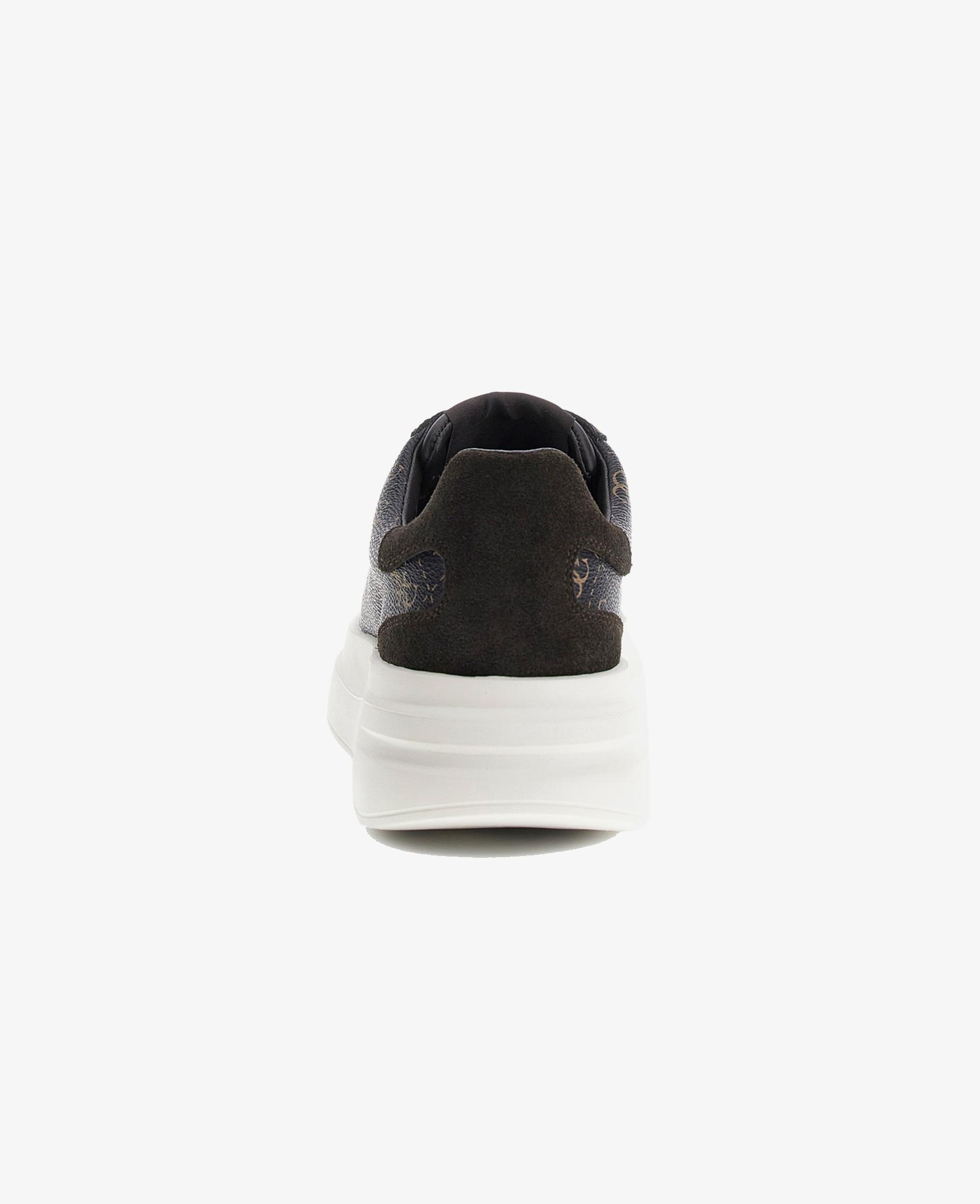 Guess Elba Logo Erkek Kahverengi Sneaker