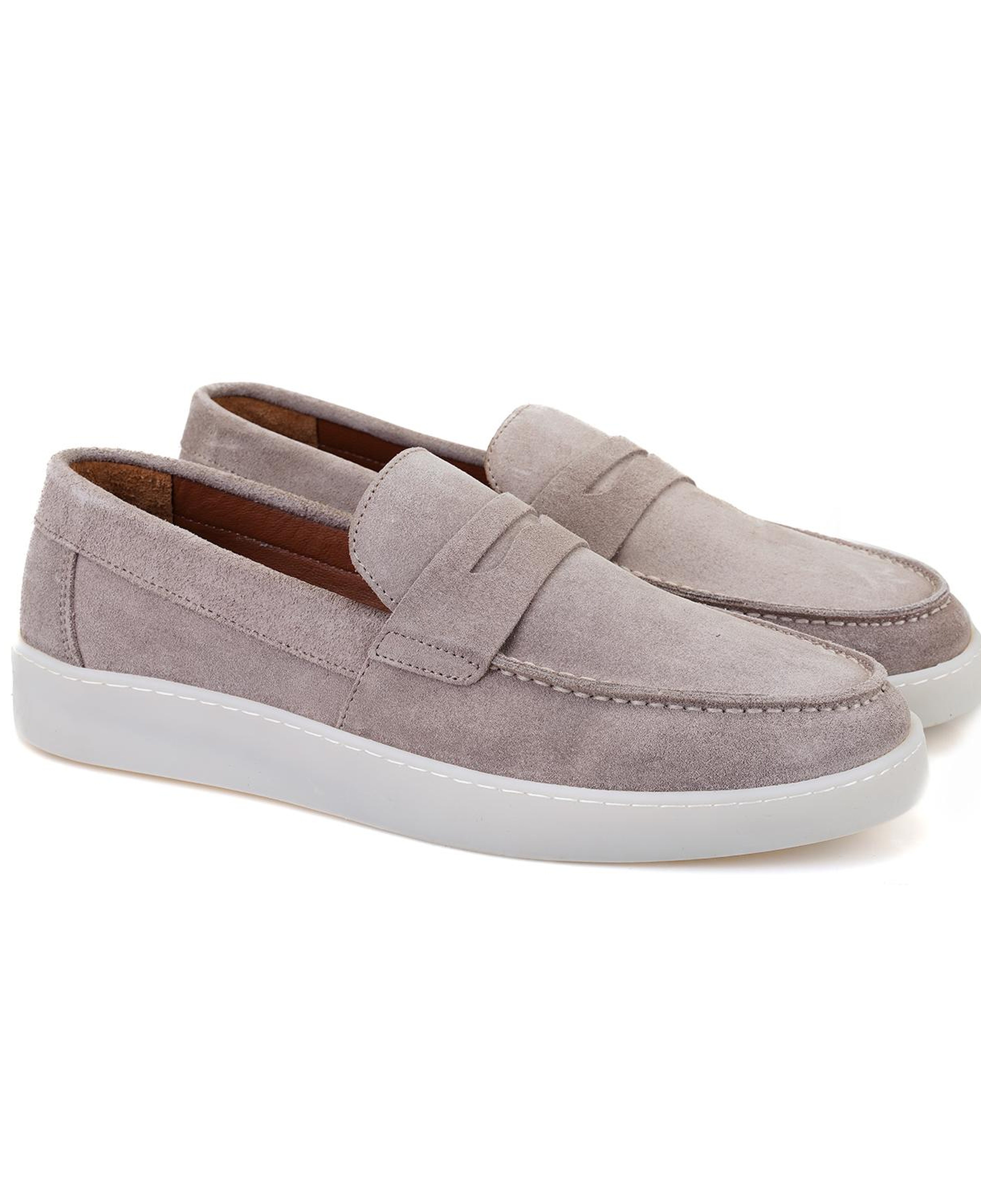 Renfred Gri Erkek Süet Deri Günlük Ayakkabı