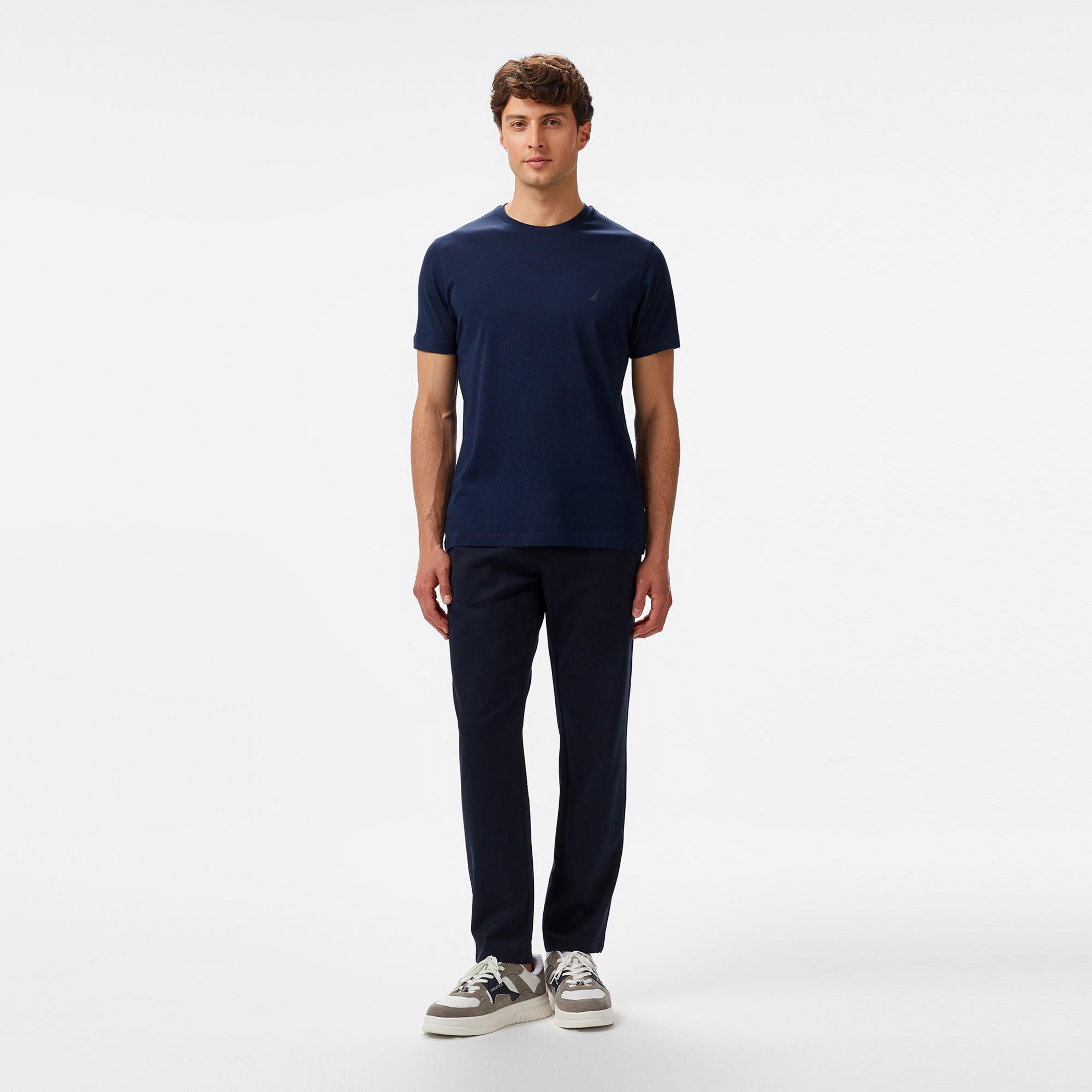 Nautica Erkek Lacivert Regular Fit T-Shirt