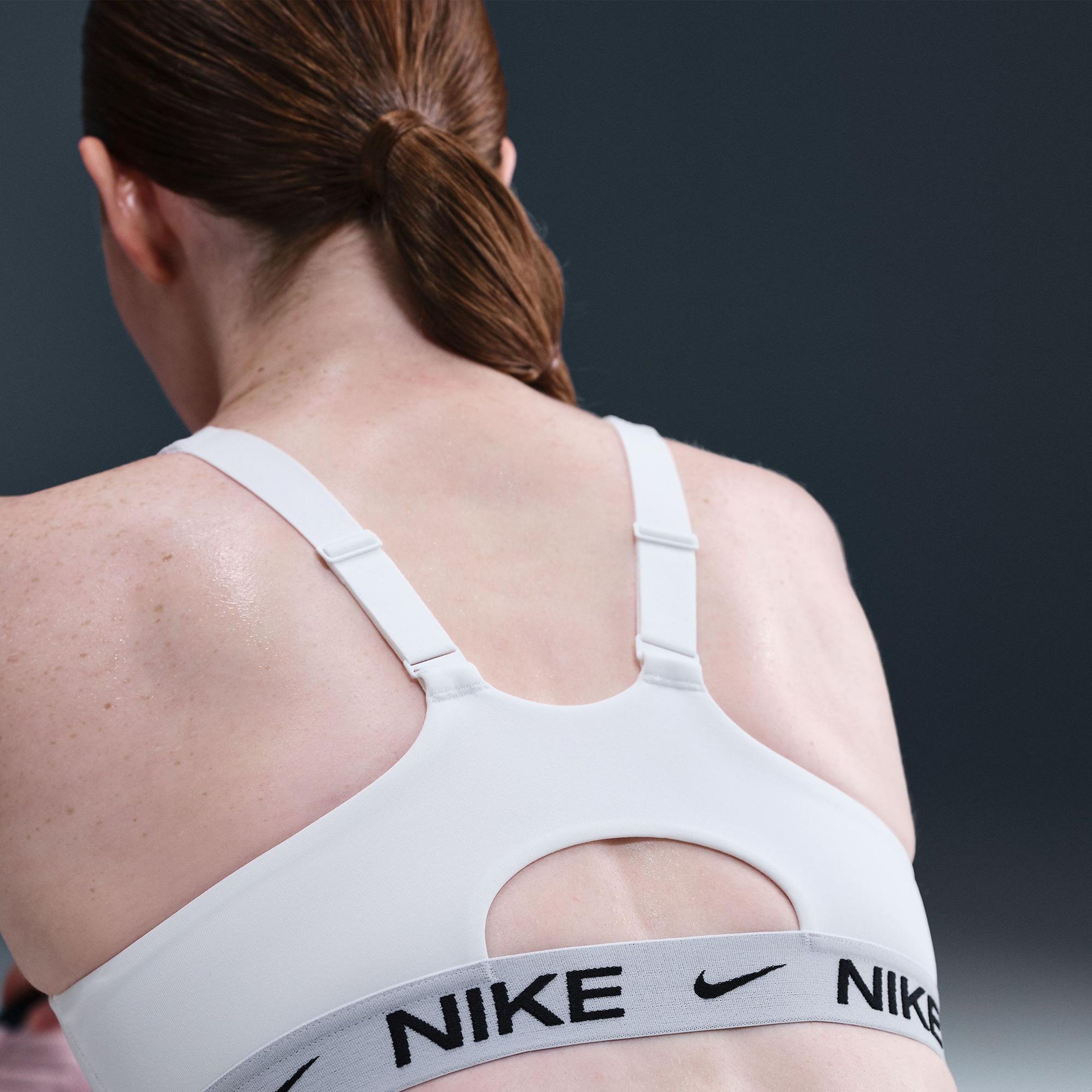 Nike Indy High Support Kadın Beyaz Bra