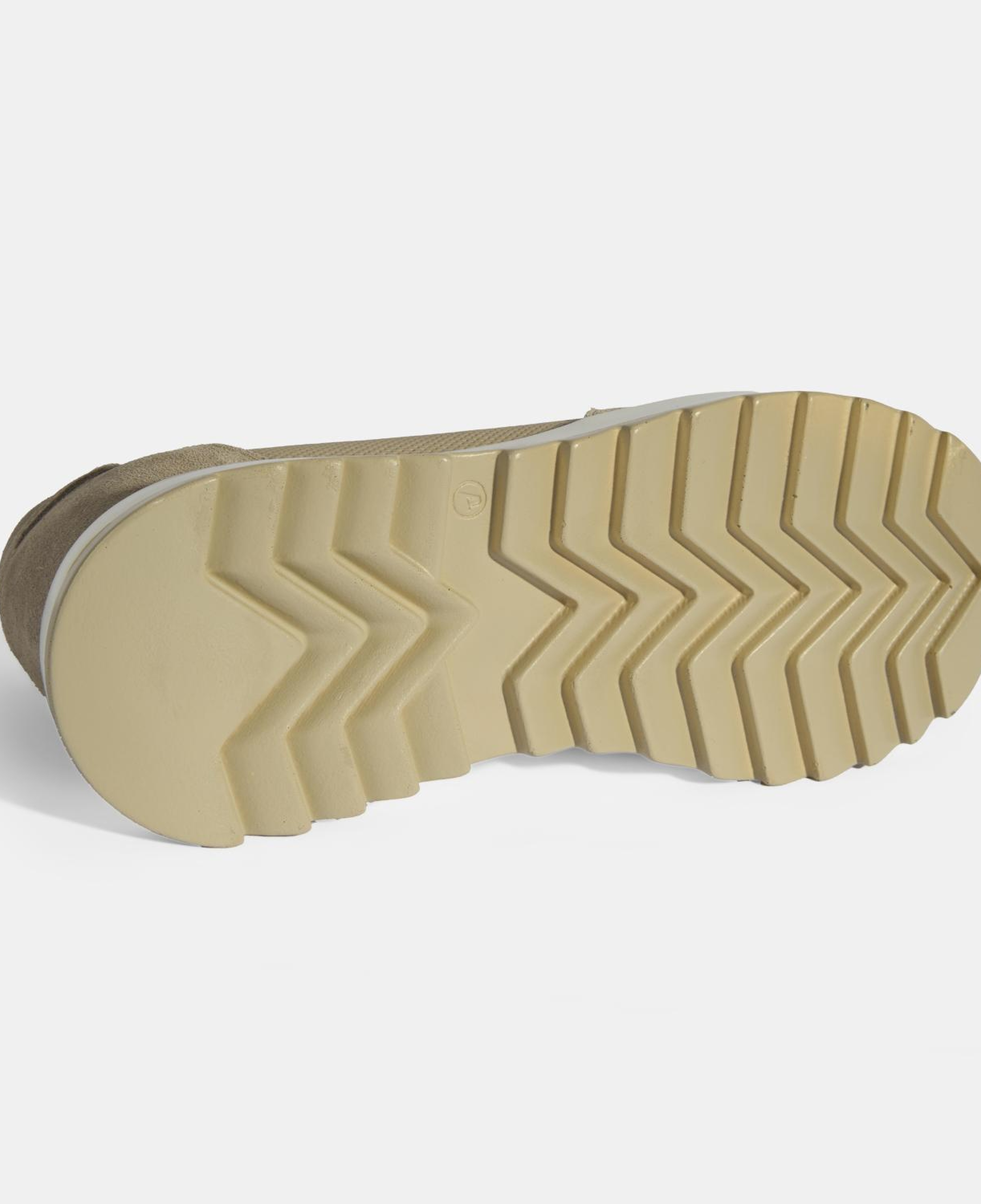 Kadın Vizon Bağcıklı Deri Detaylı Spor Ayakkabı