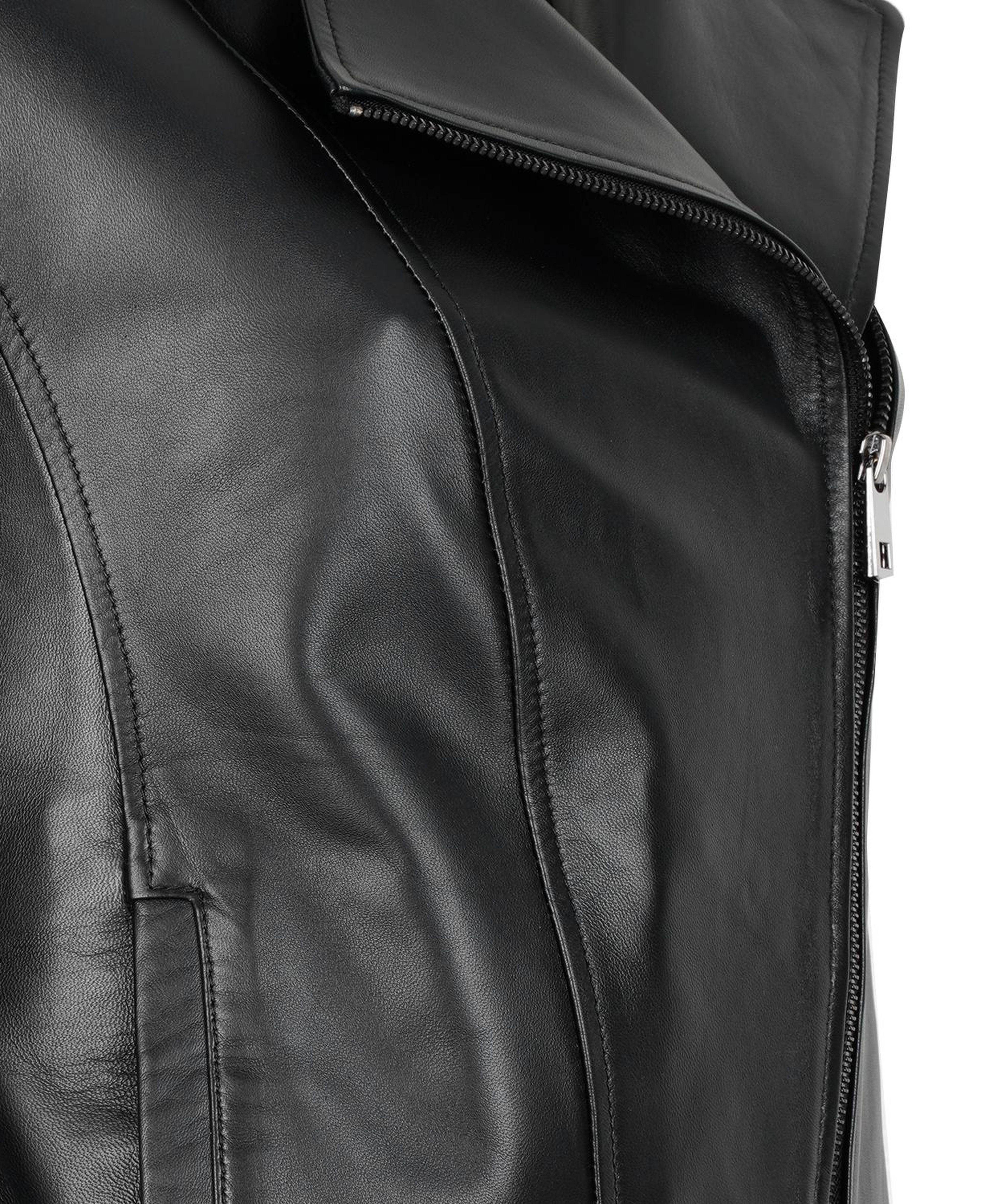 Beatrix Kadın Deri Biker Ceket