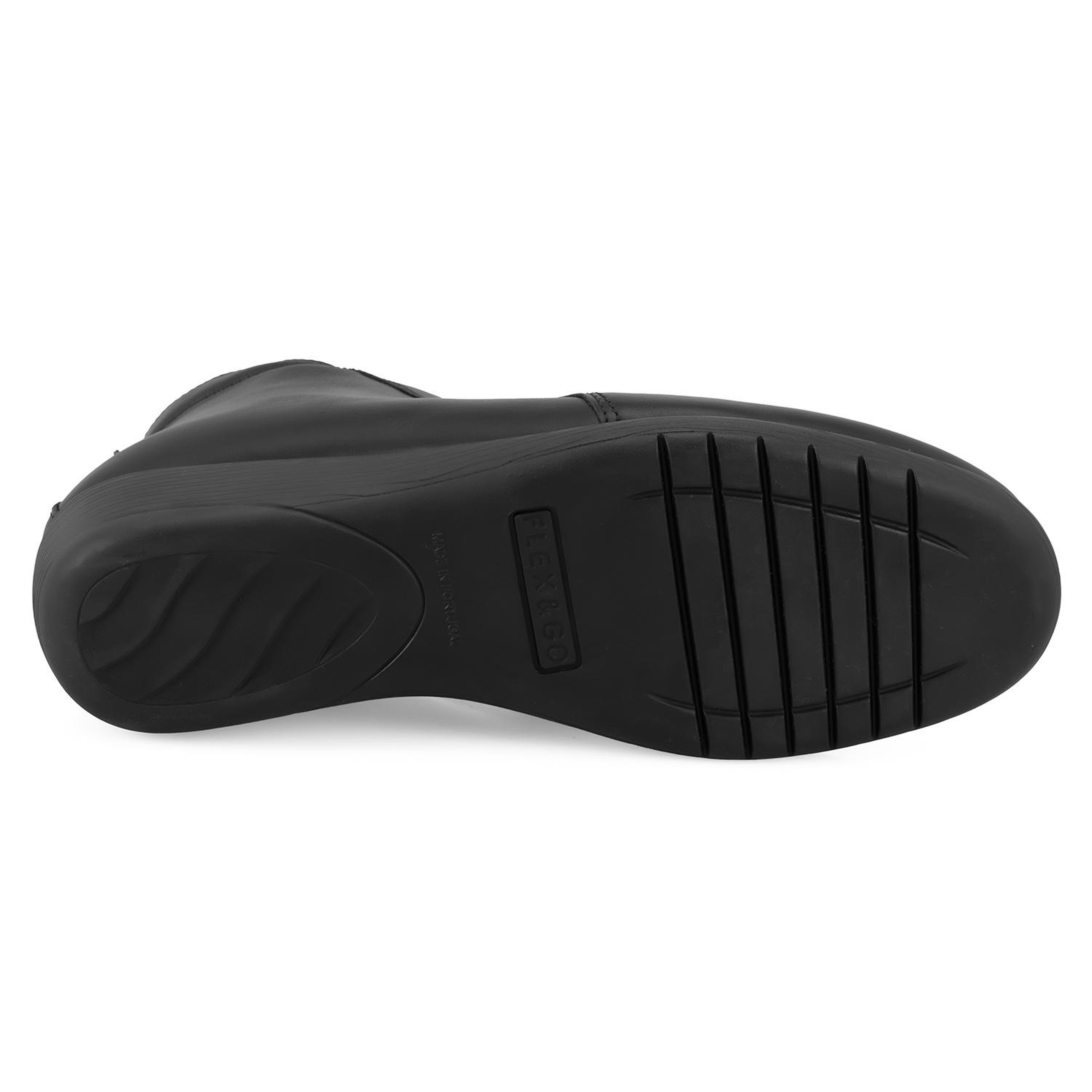 Jalyn Siyah Kadın DesaComfort Fermuarlı Deri Bot