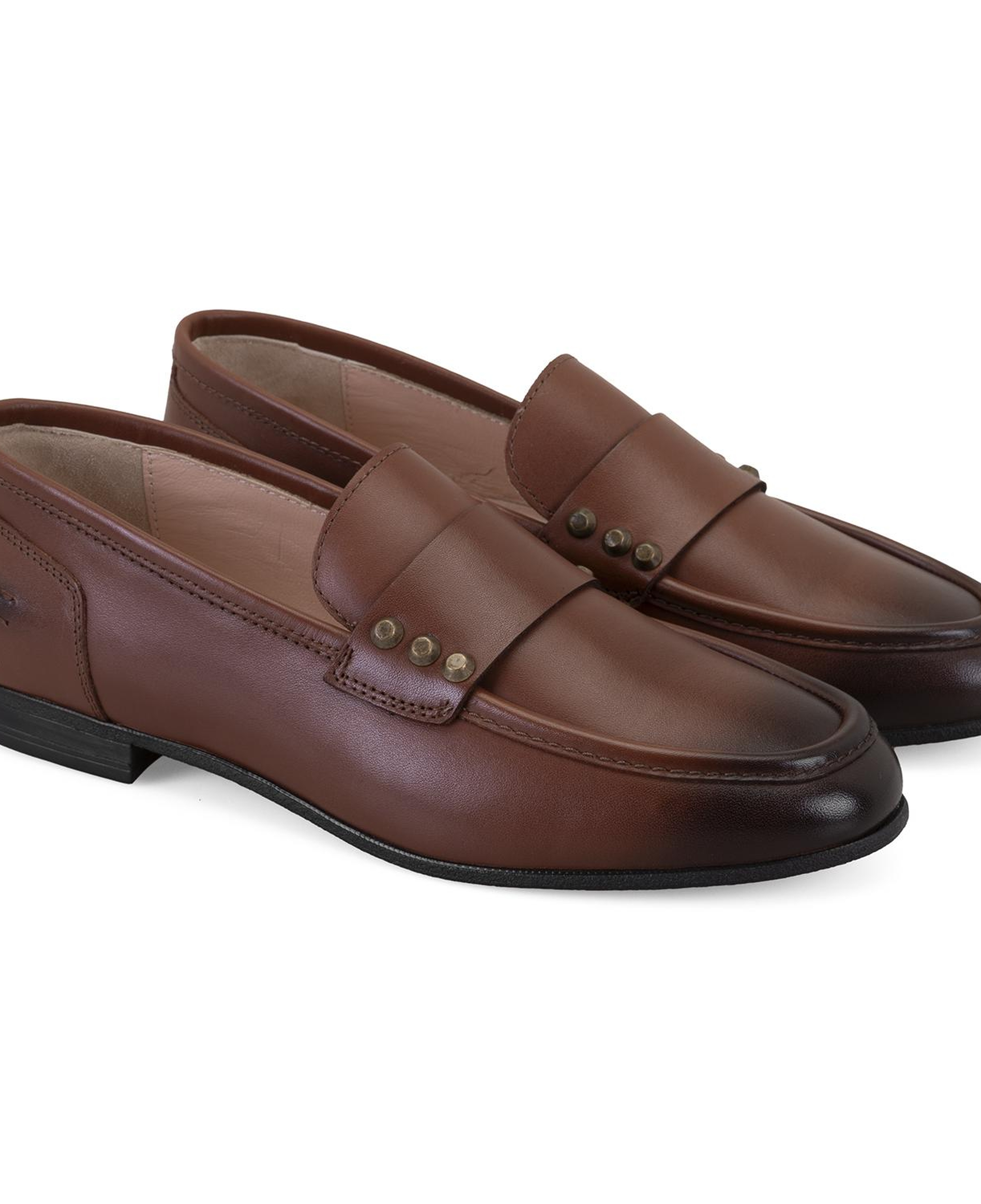 Kadın Taba Deri Günlük Ayakkabı