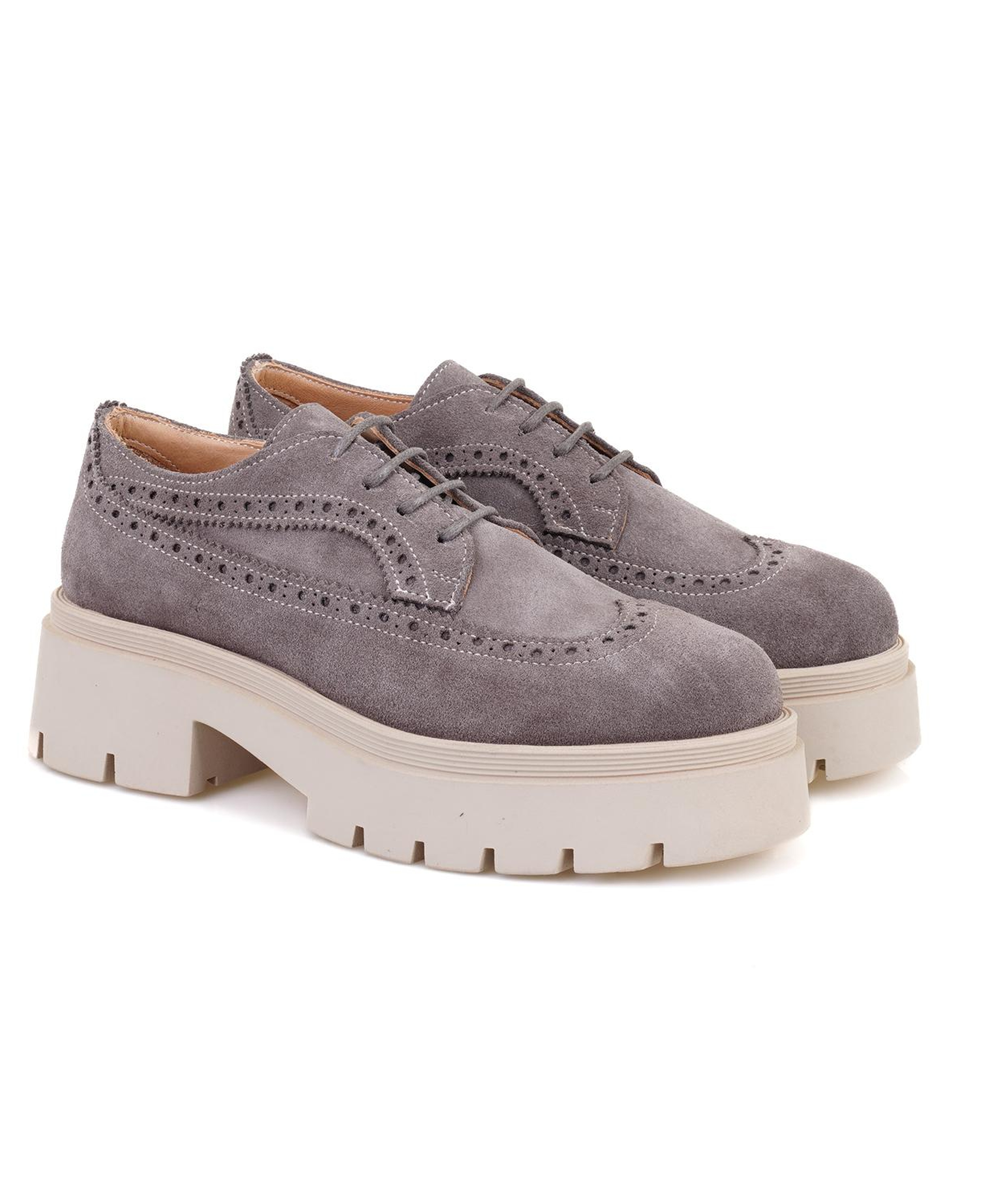 Kadın Vizon Süet Deri Günlük Ayakkabı