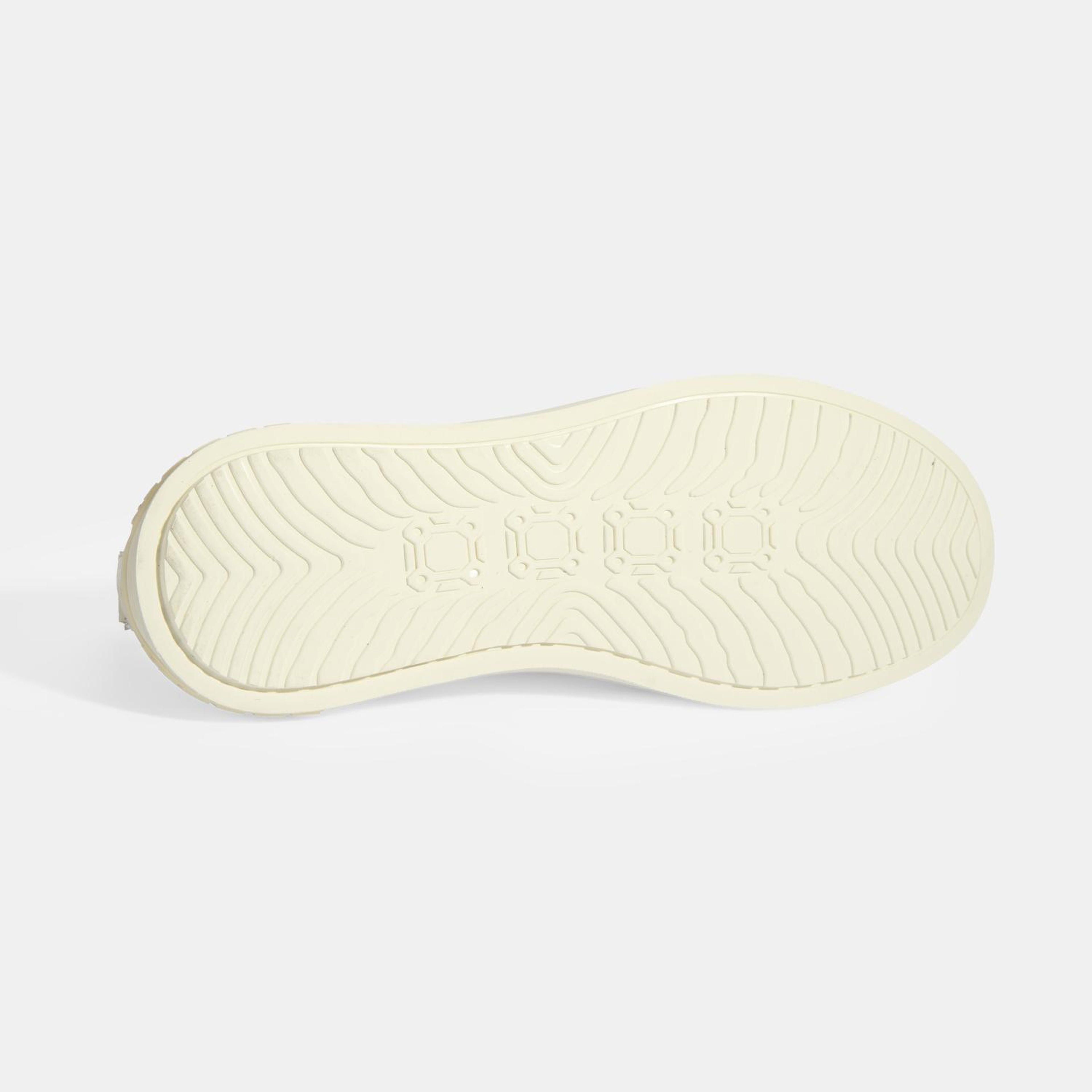 Erkek Krem Bağcıklı Deri Spor Ayakkabı