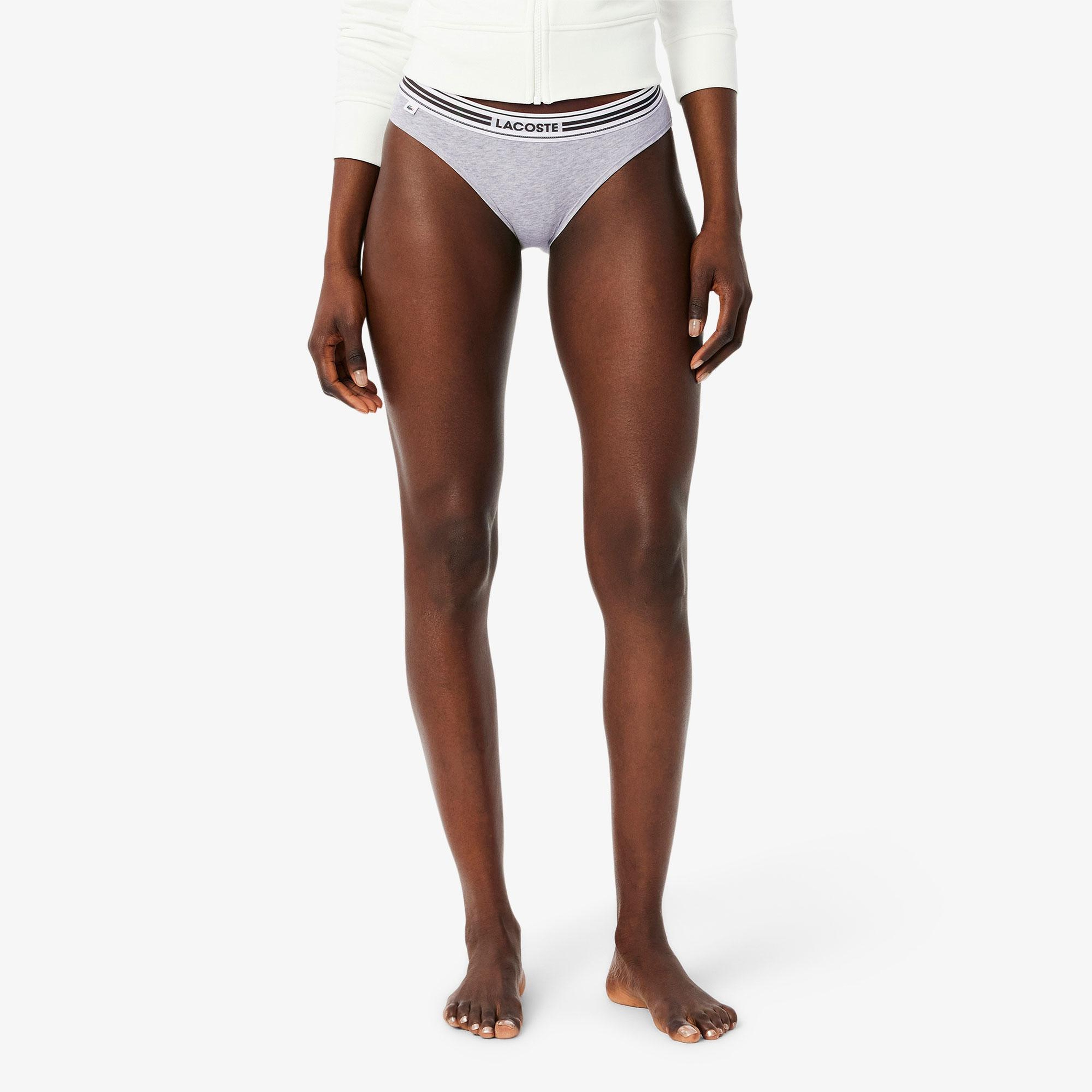 Lacoste Kadın Gri Külot
