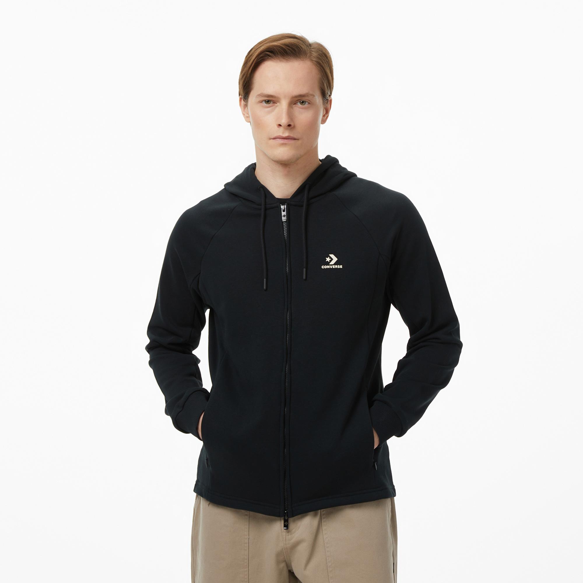 Converse Erkek Siyah Sweatshirt