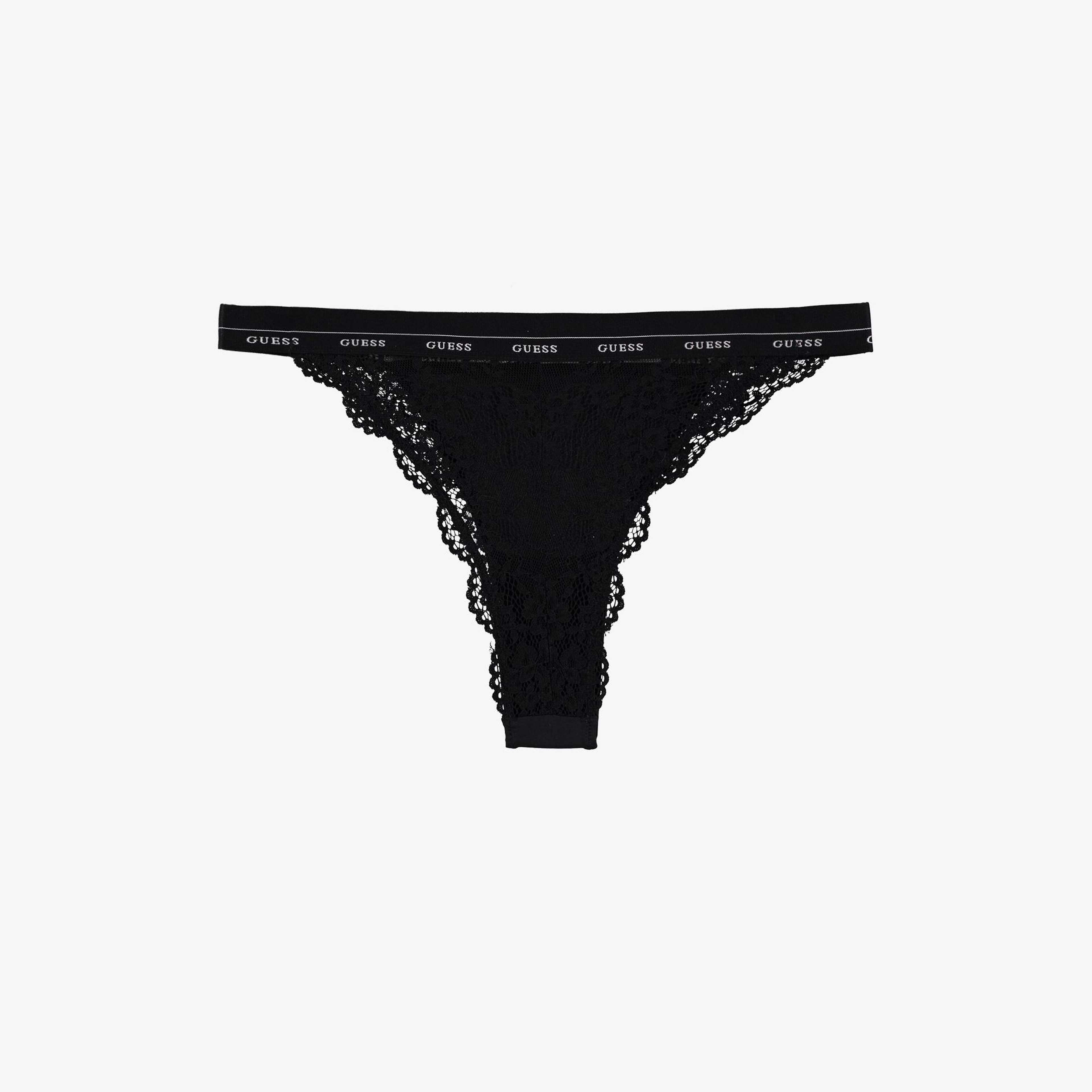 Guess Jane Brazilian Kadın Siyah Külot