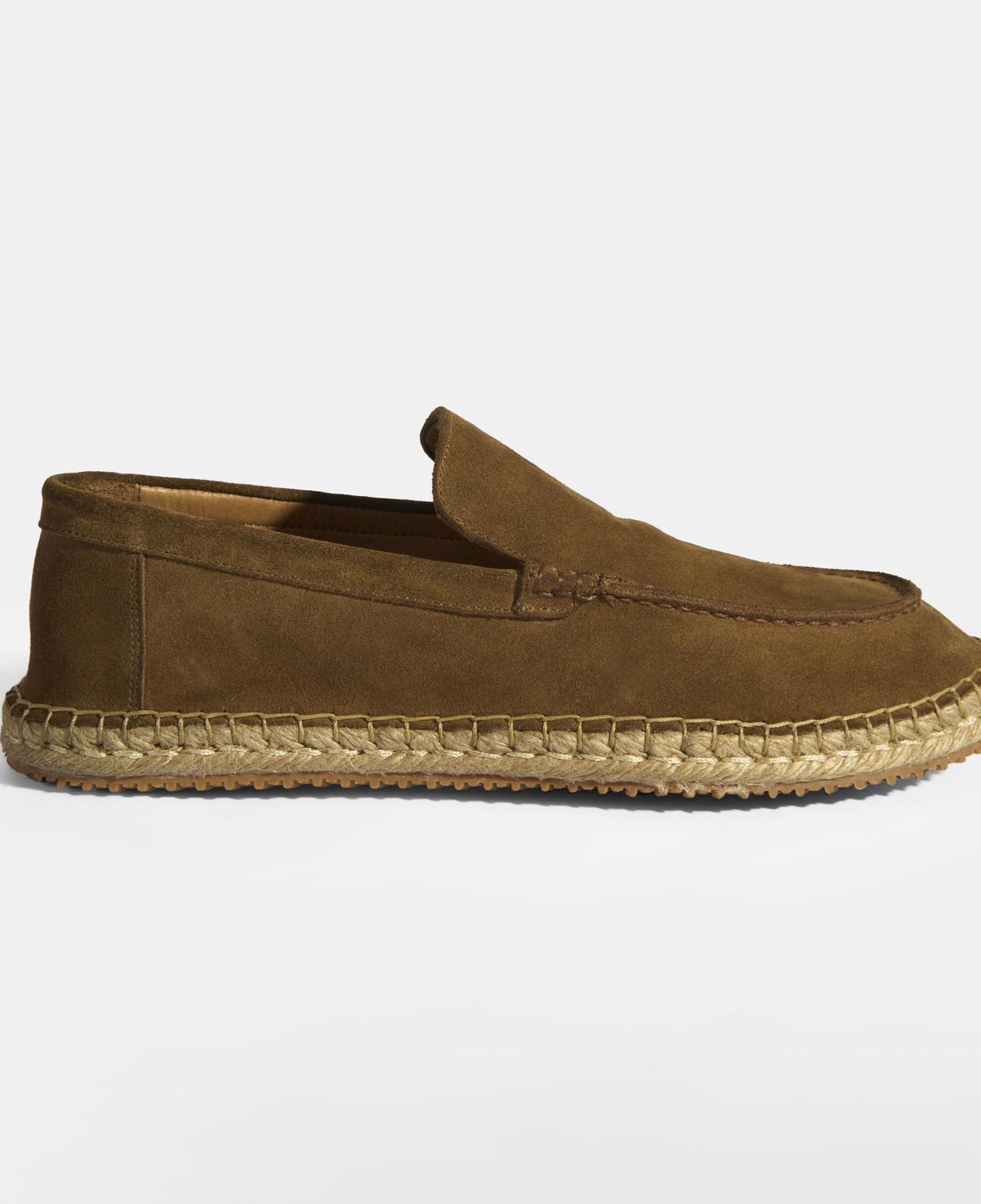 Erkek Taba Slip-On Süet Espadril