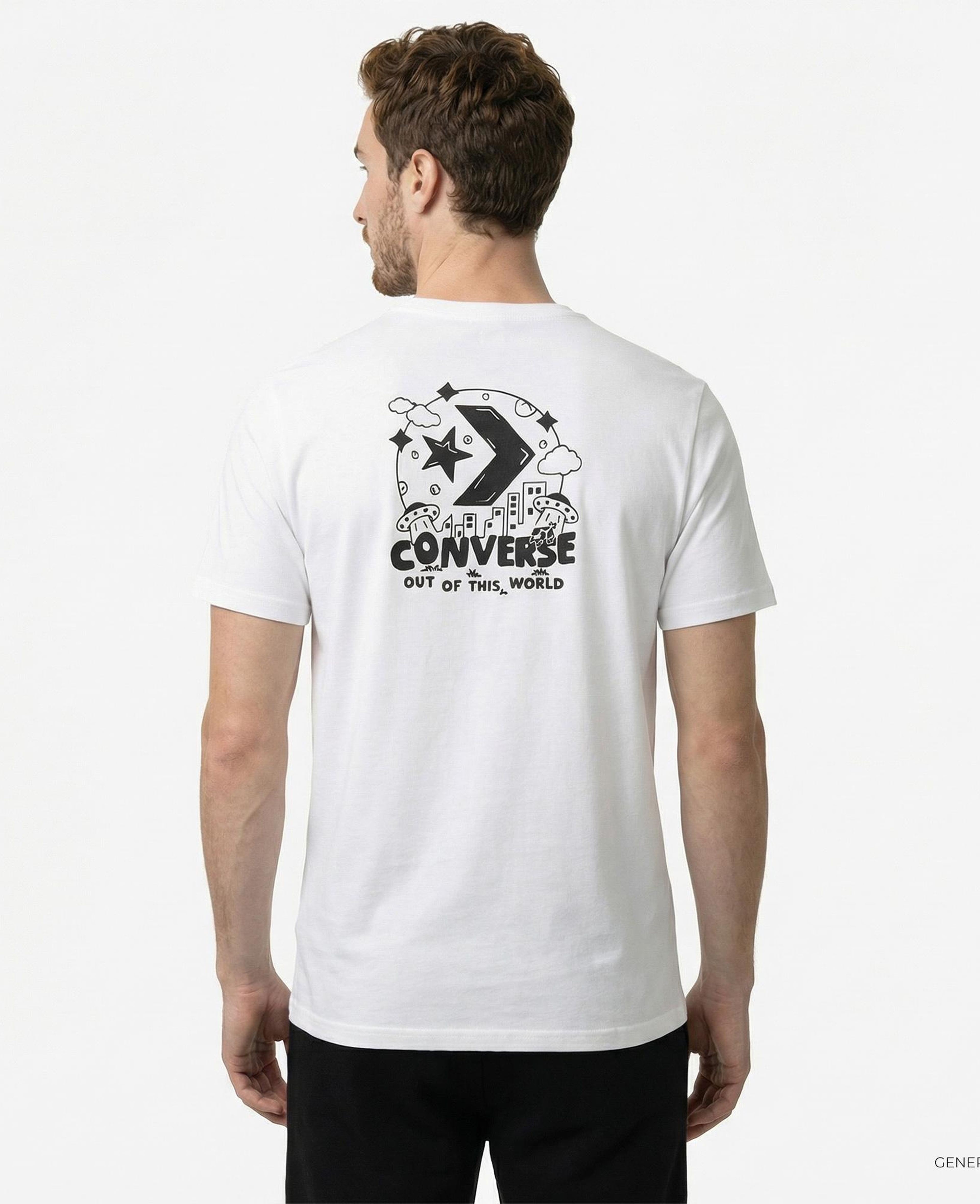Converse Erkek Beyaz T-Shirt