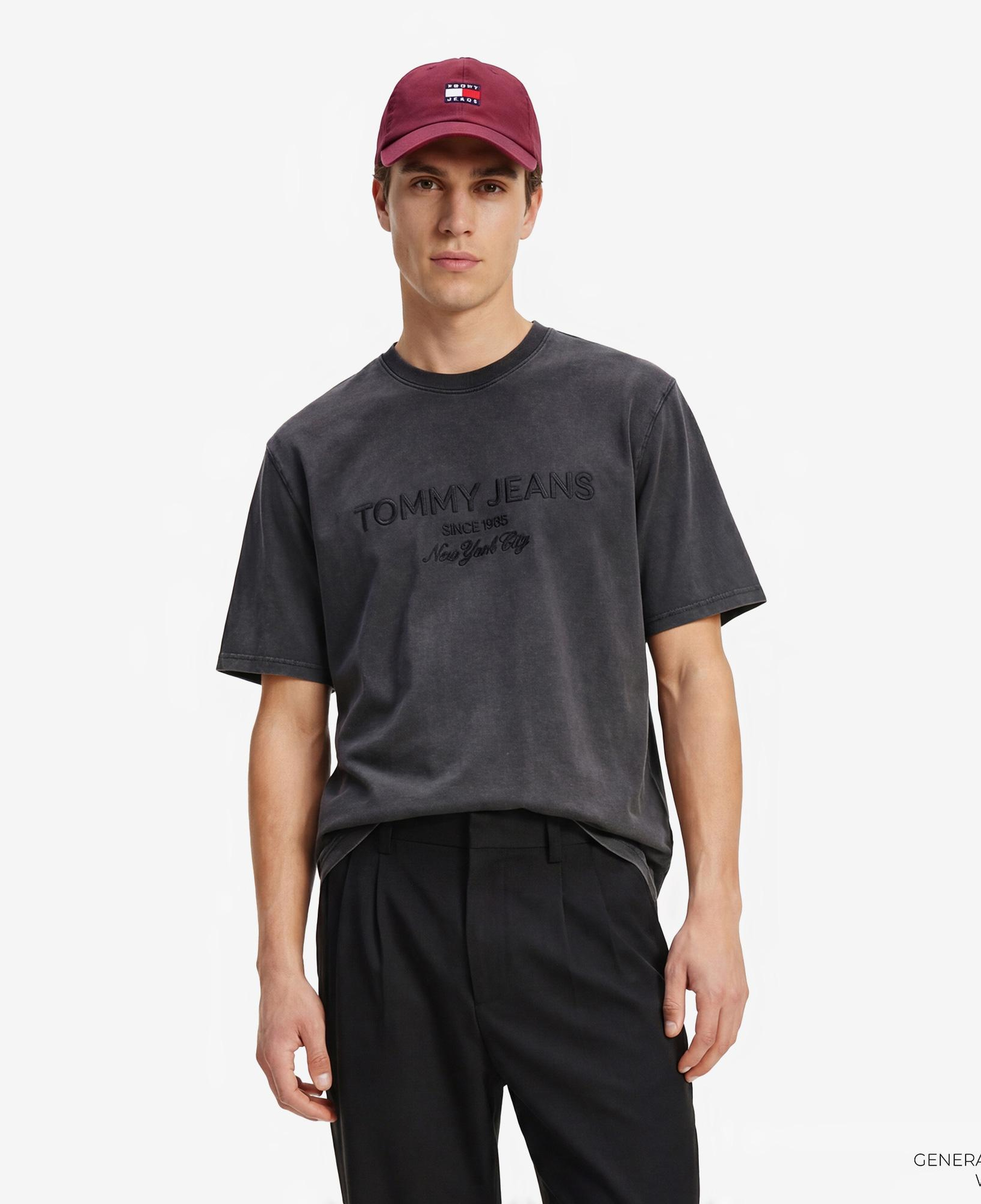 Tommy Hilfiger New Classics Erkek Siyah T-Shirt
