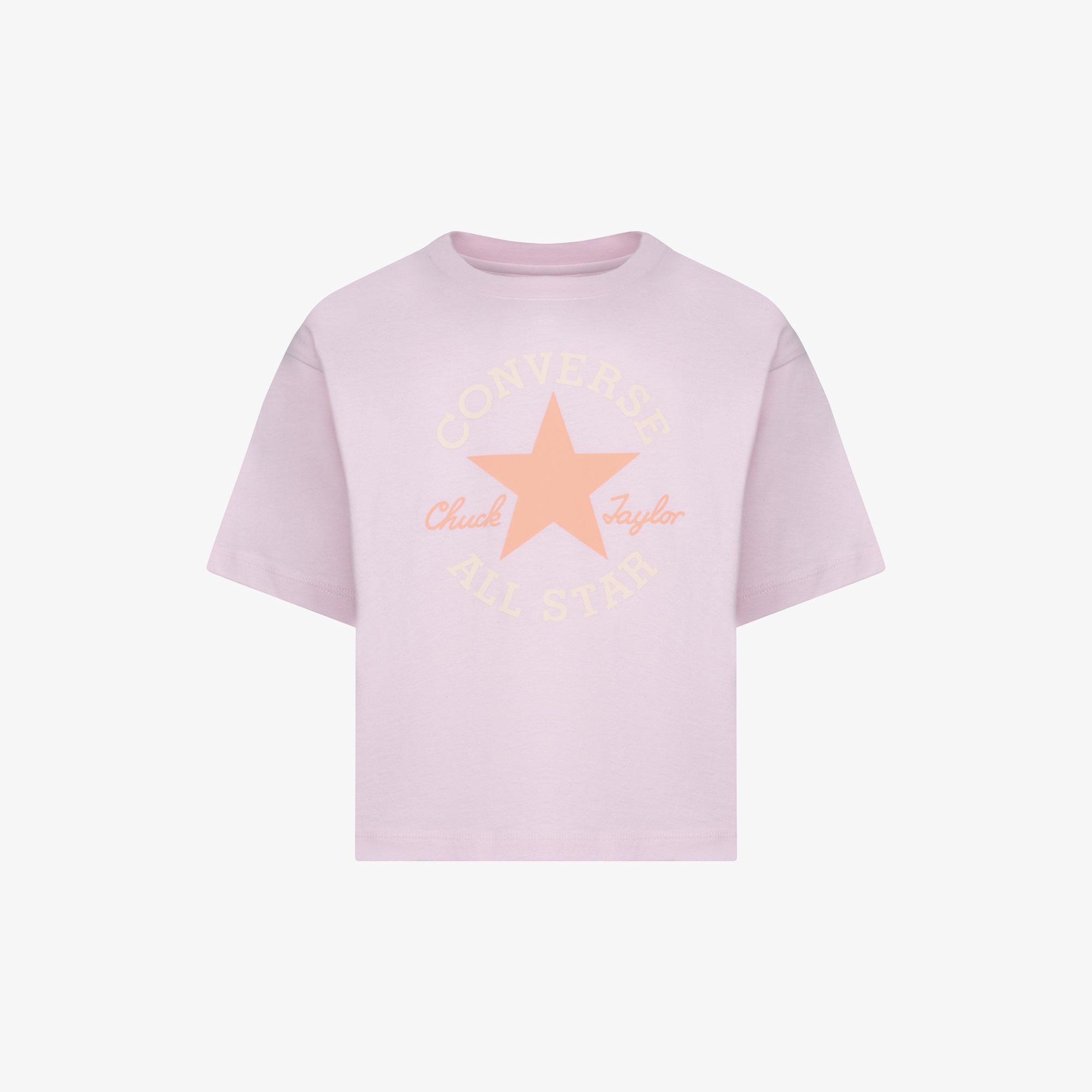 Converse Chuck Taylor Çocuk Pembe T-Shirt