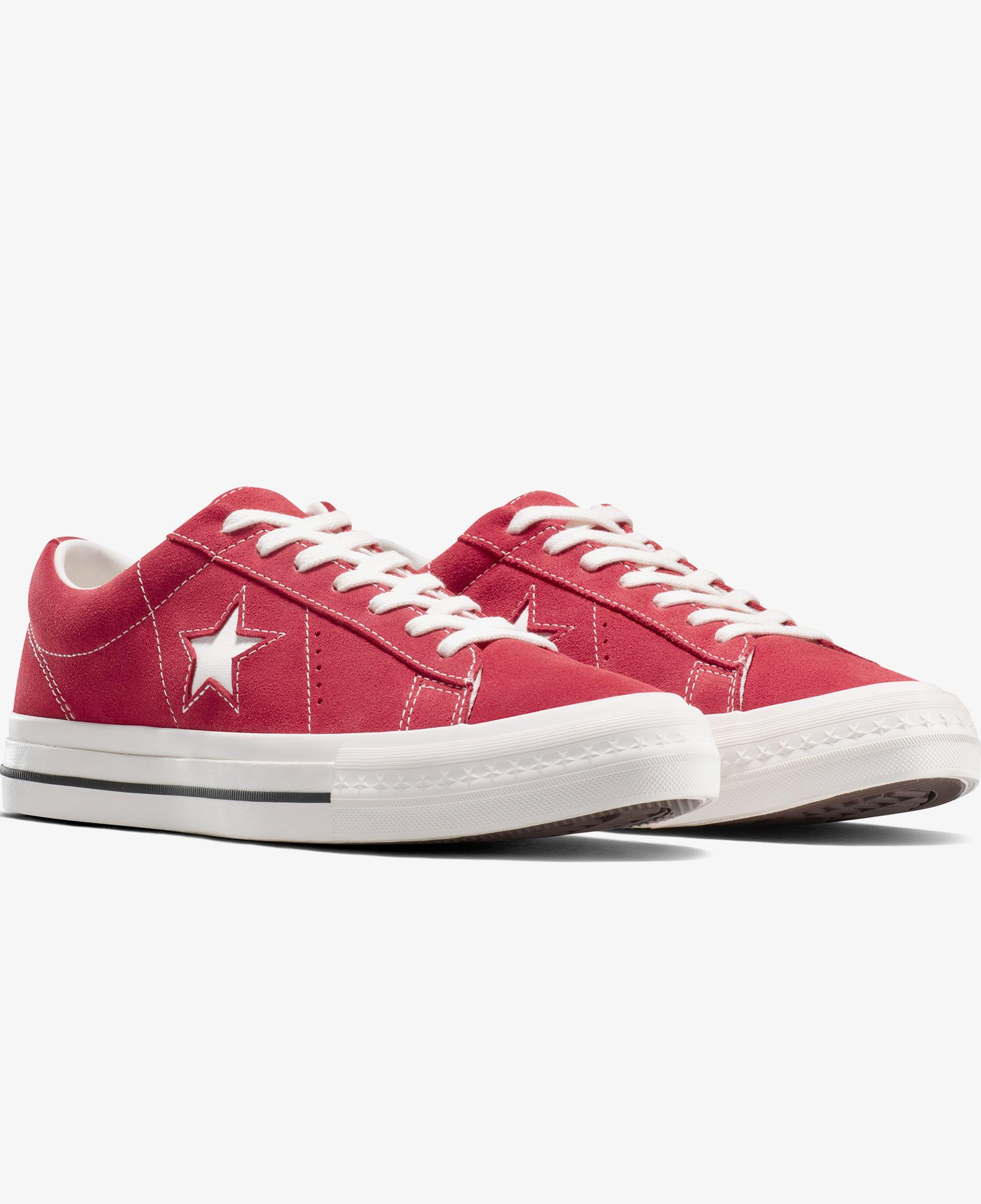 Converse One Star 95 Unisex Kırmızı Sneaker