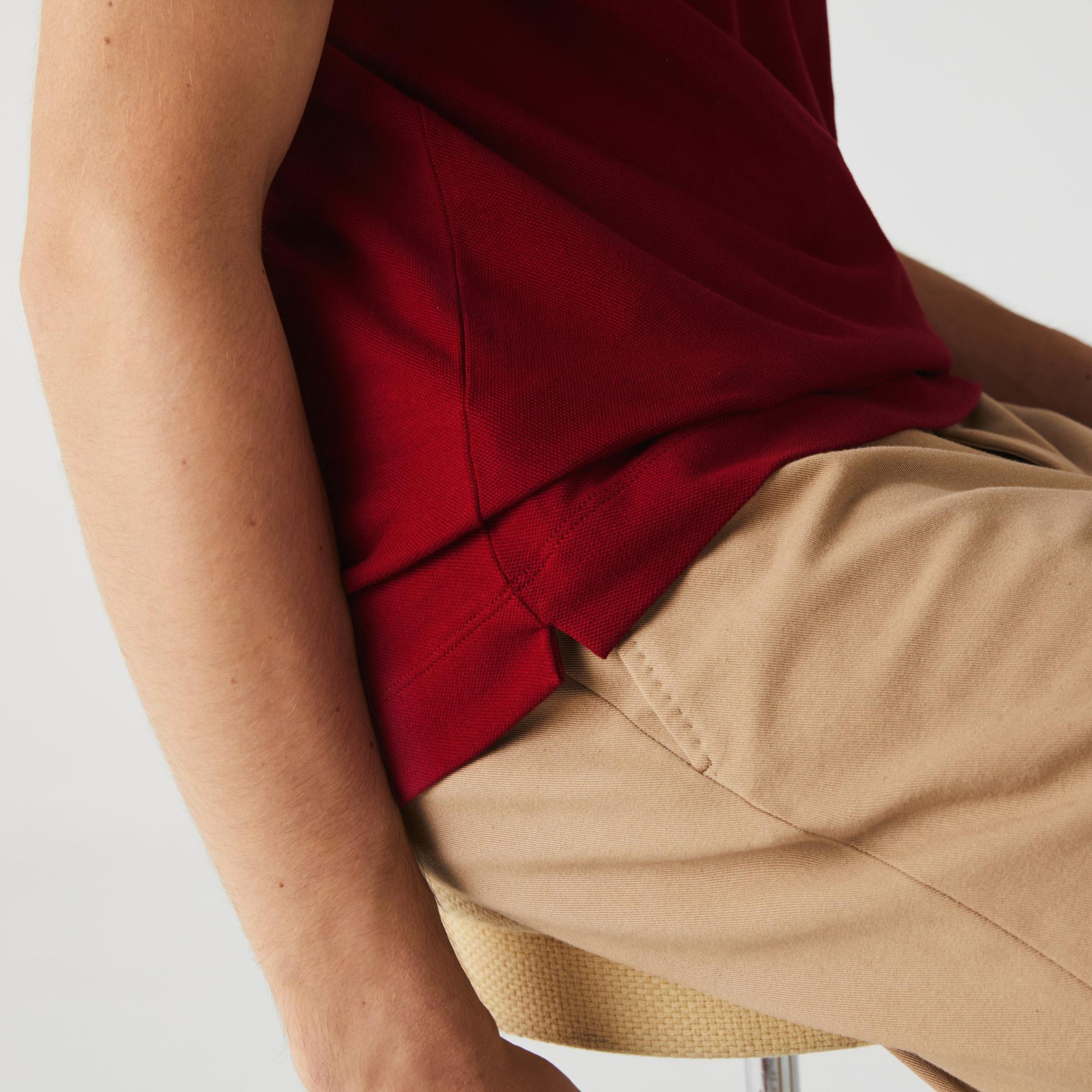 Lacoste Paris Erkek Regular Fit Bordo Polo