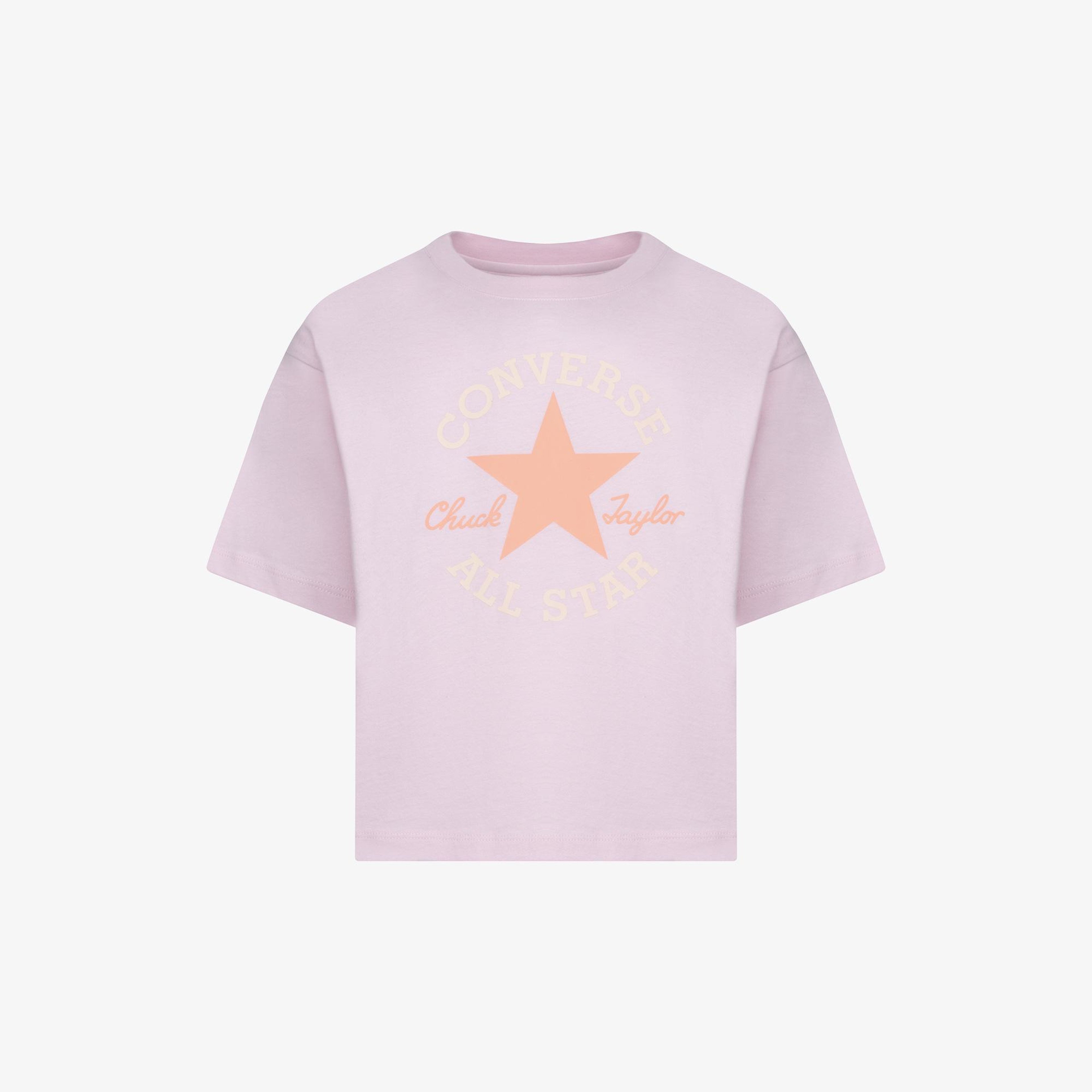 Converse Chuck Taylor Çocuk Pembe T-Shirt