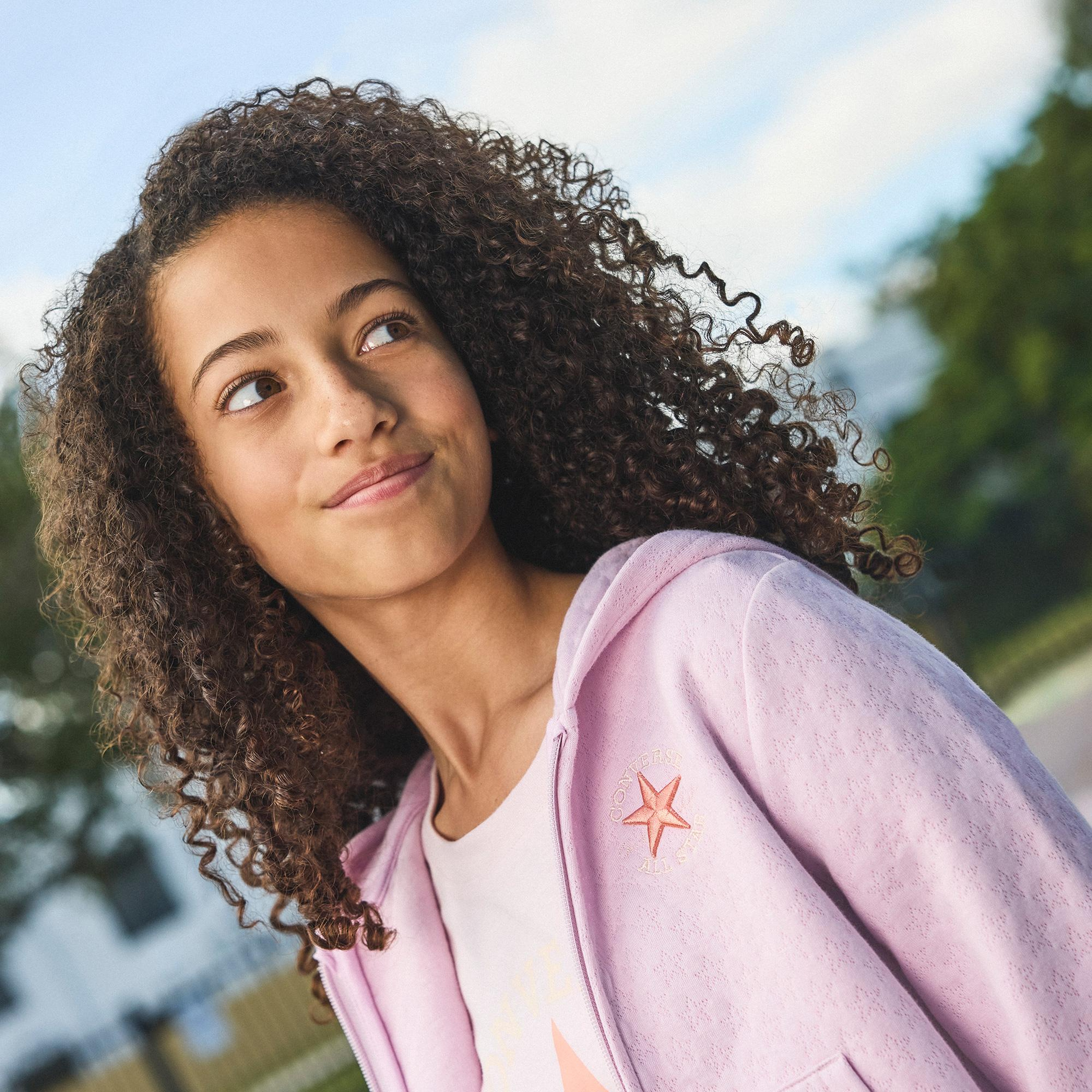 Converse Chuck Taylor Çocuk Pembe T-Shirt