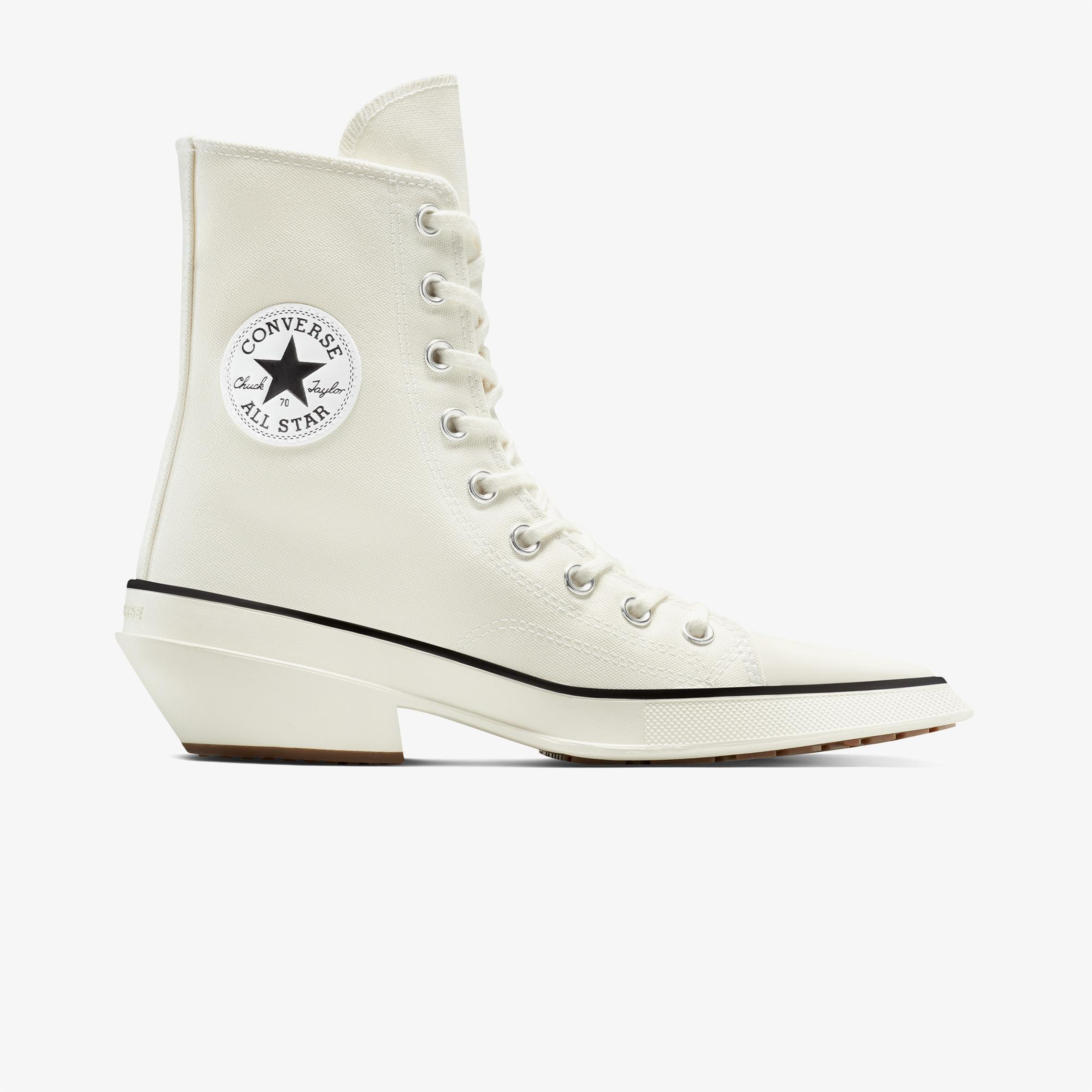Converse Chuck De Luxe Kadın Krem Sneaker