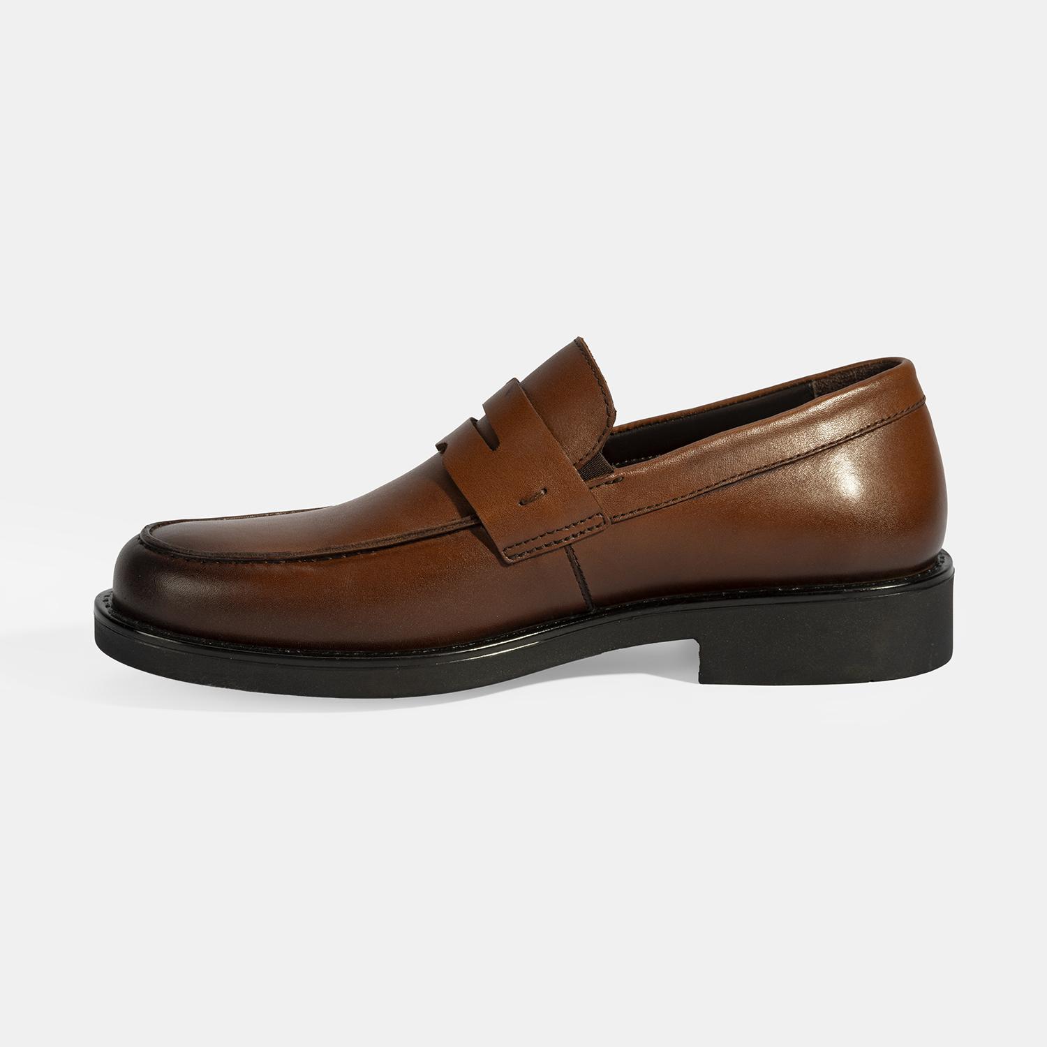 Erkek Taba DesaComfort Deri Loafer