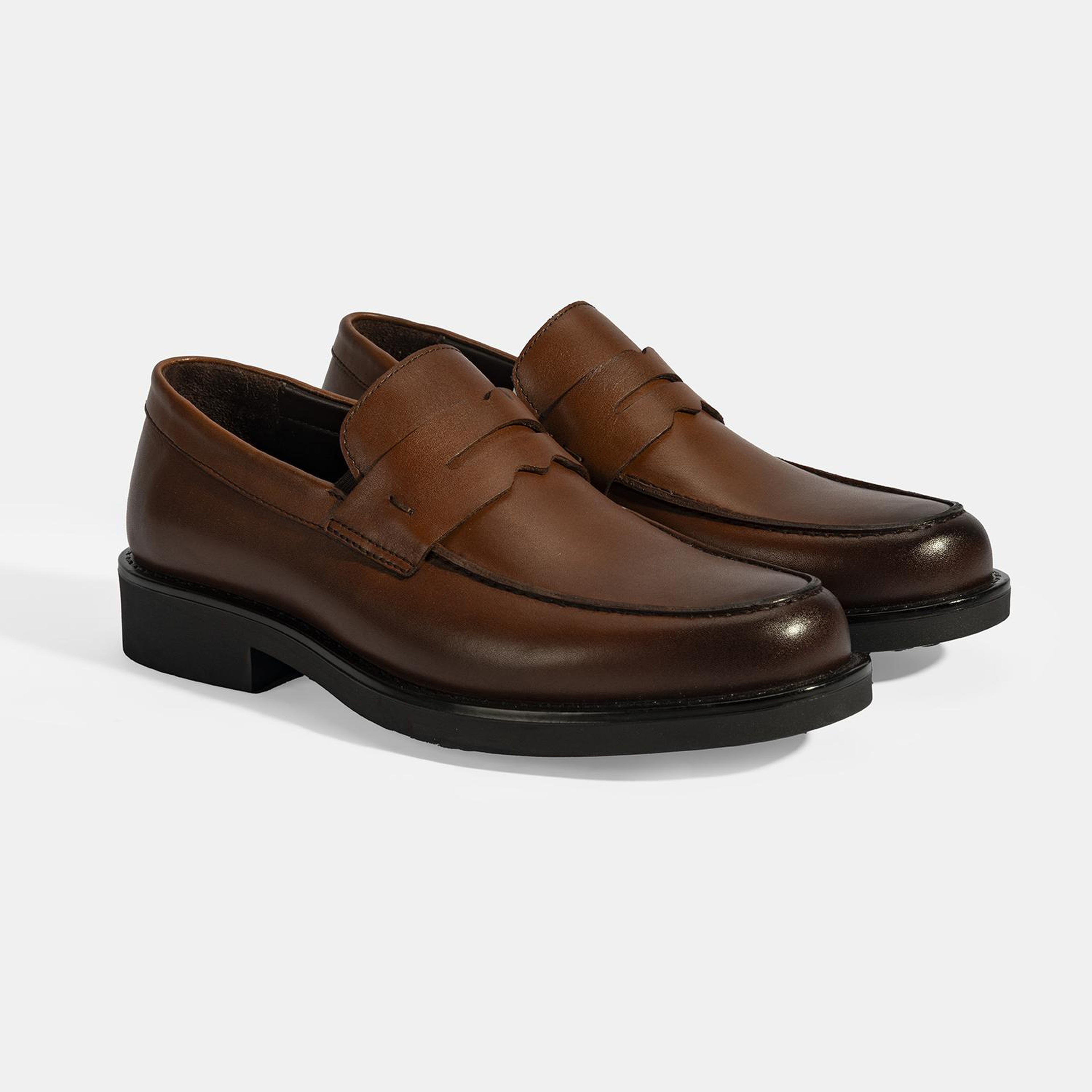 Erkek Taba DesaComfort Deri Loafer