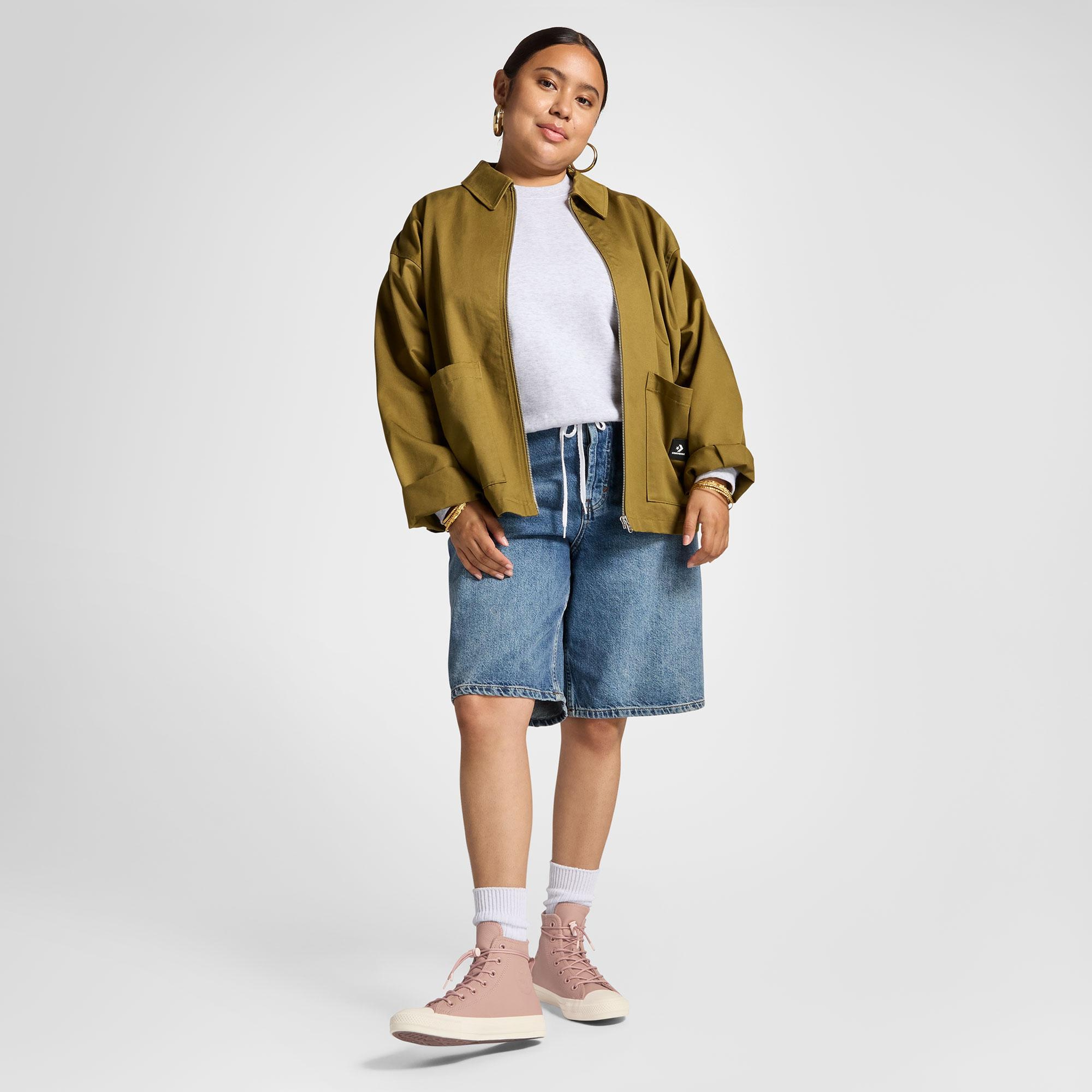 Converse Chuck Taylor All Star Unisex Pembe Deri Bot