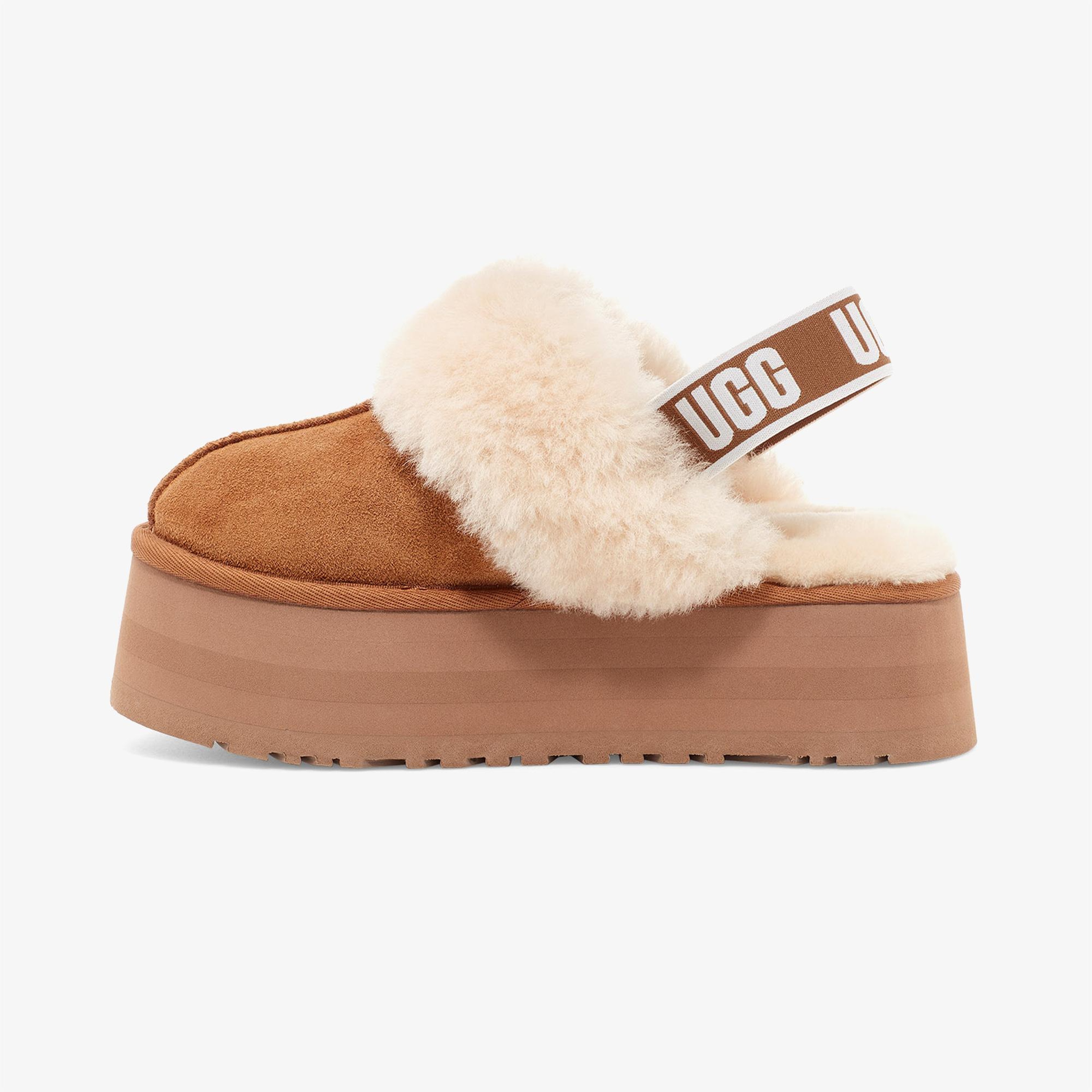 UGG Funkette Kadın Taba Terlik