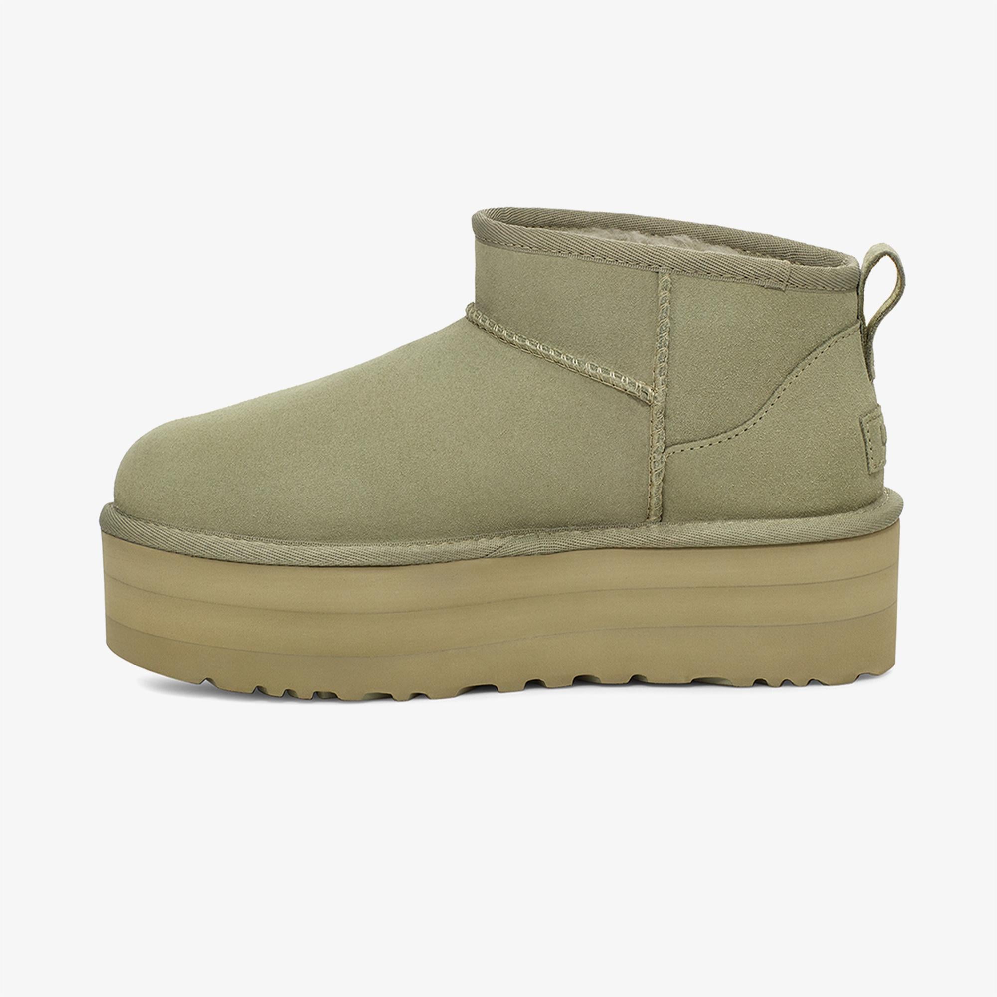 Ugg Yeşil Ugg Classic Ultra Mini Platform