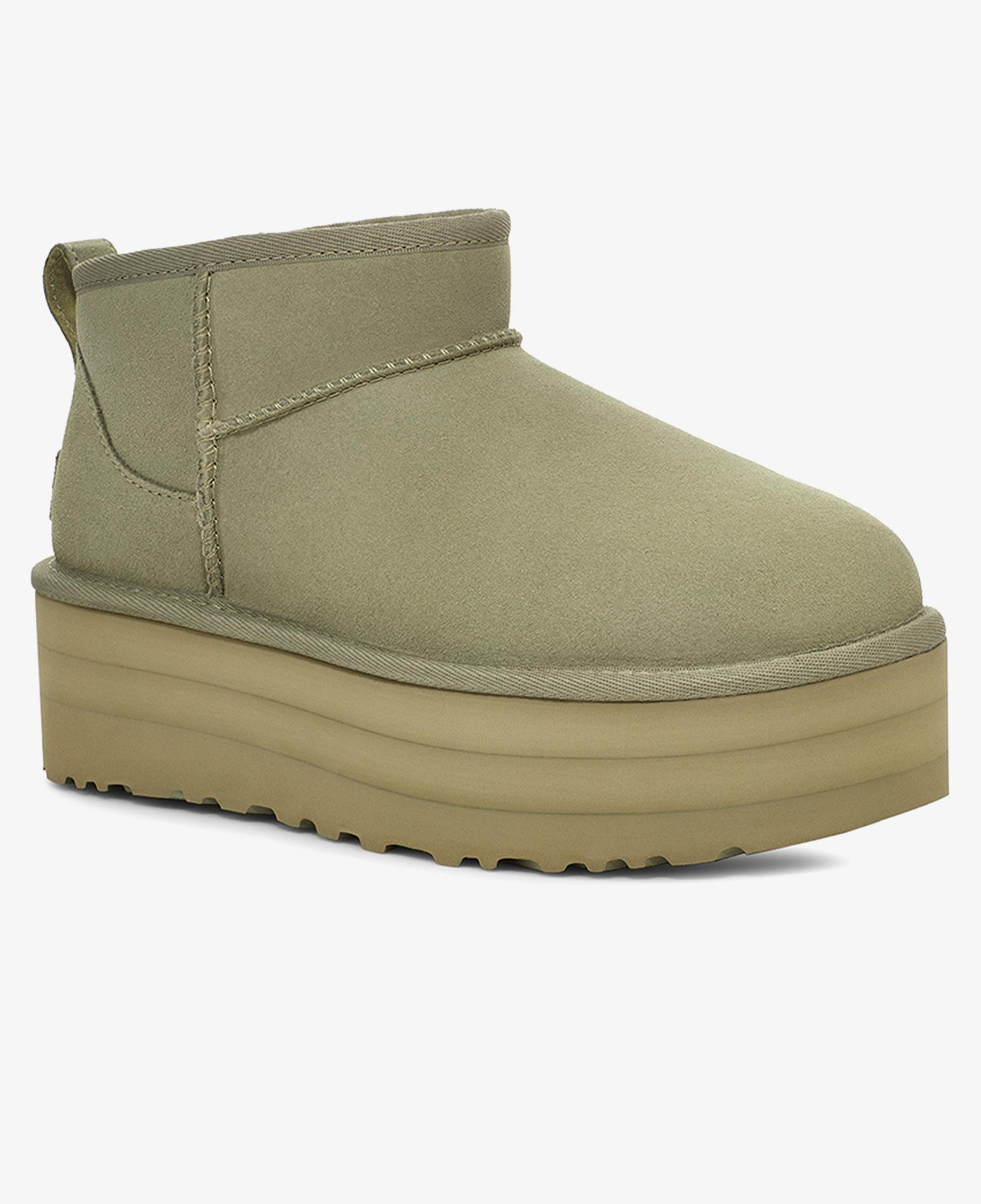 UGG Classic Ultra Mini Platform Kadın Haki Bot
