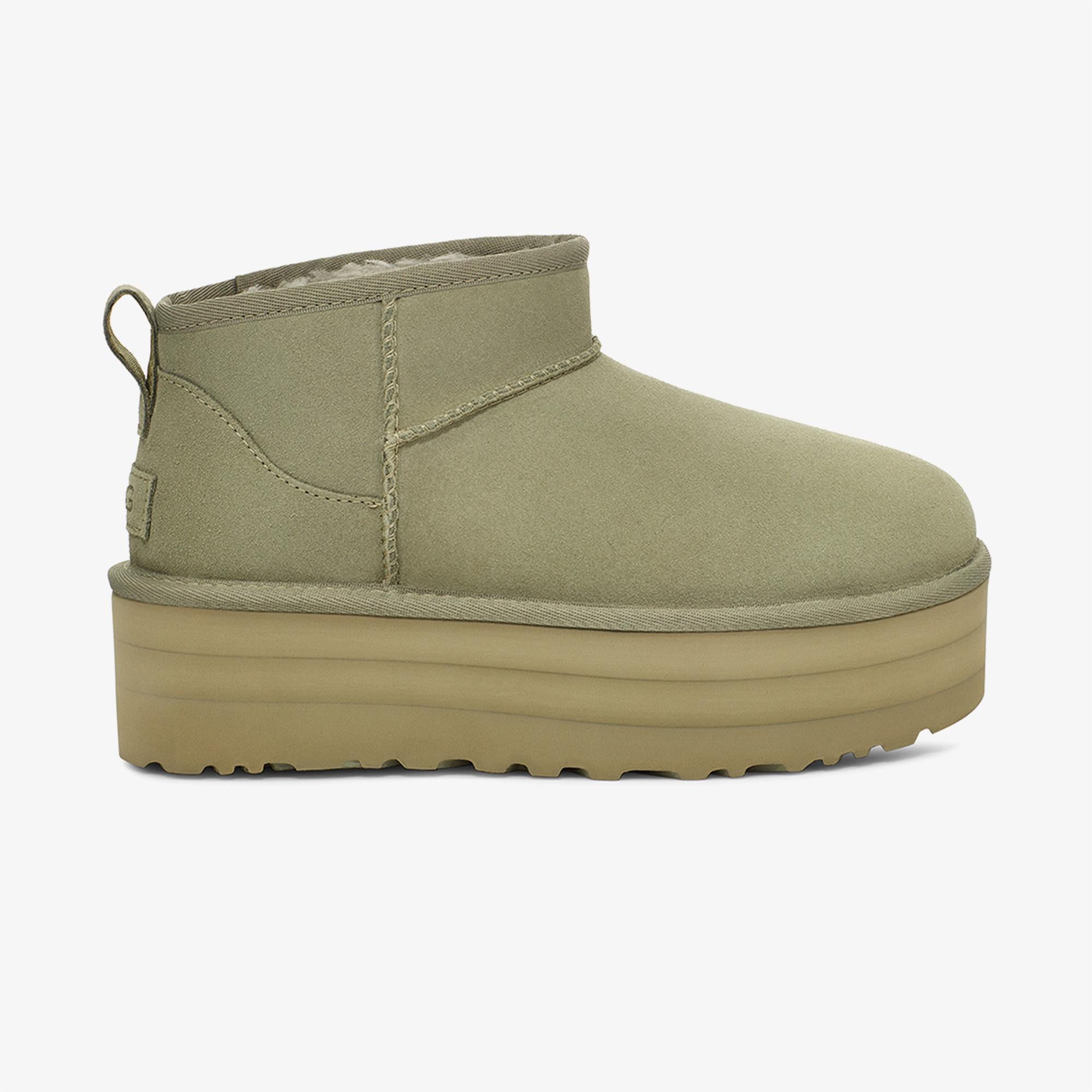 Ugg Yeşil Ugg Classic Ultra Mini Platform