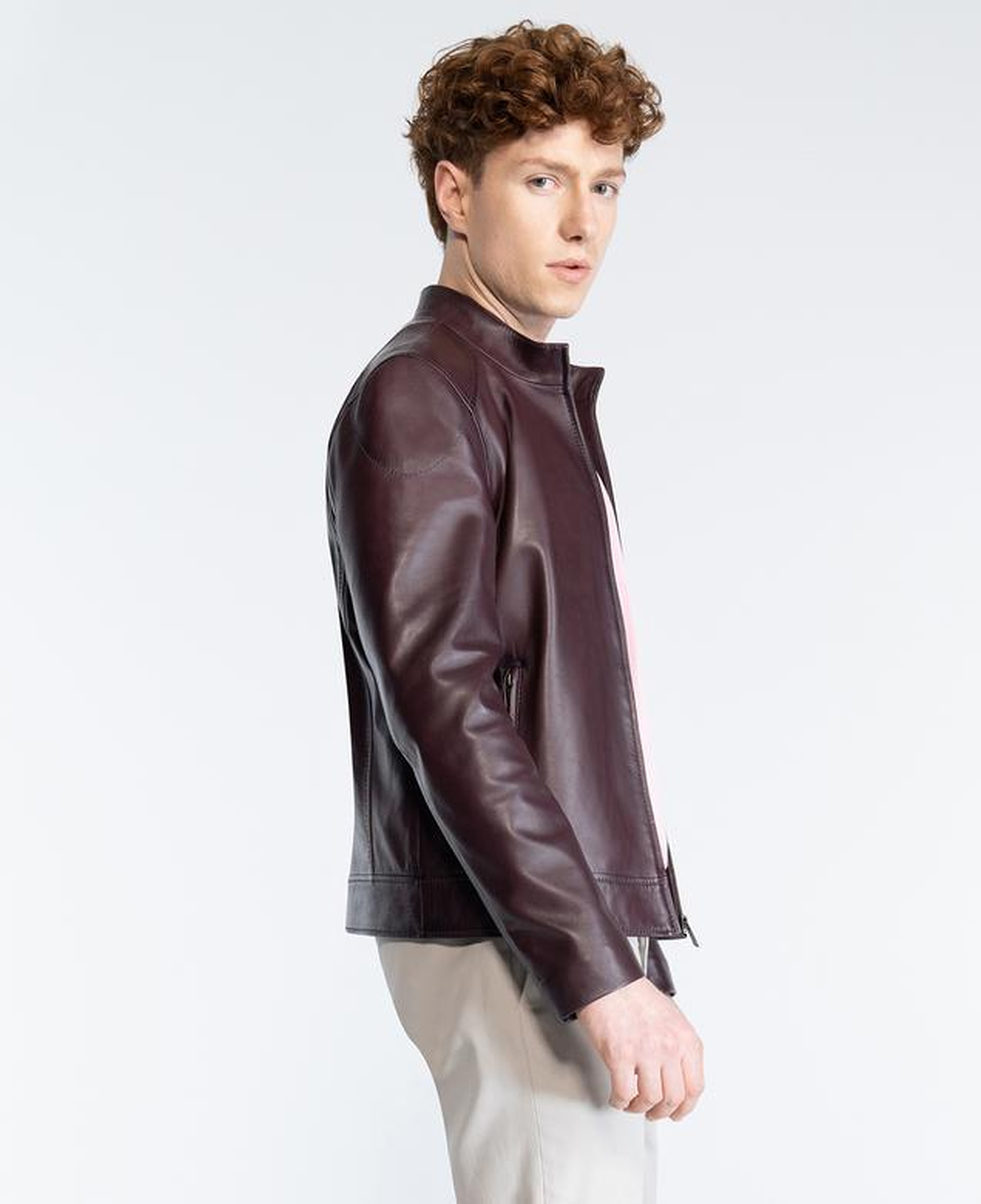 Manlio Bordo Erkek Deri Mont