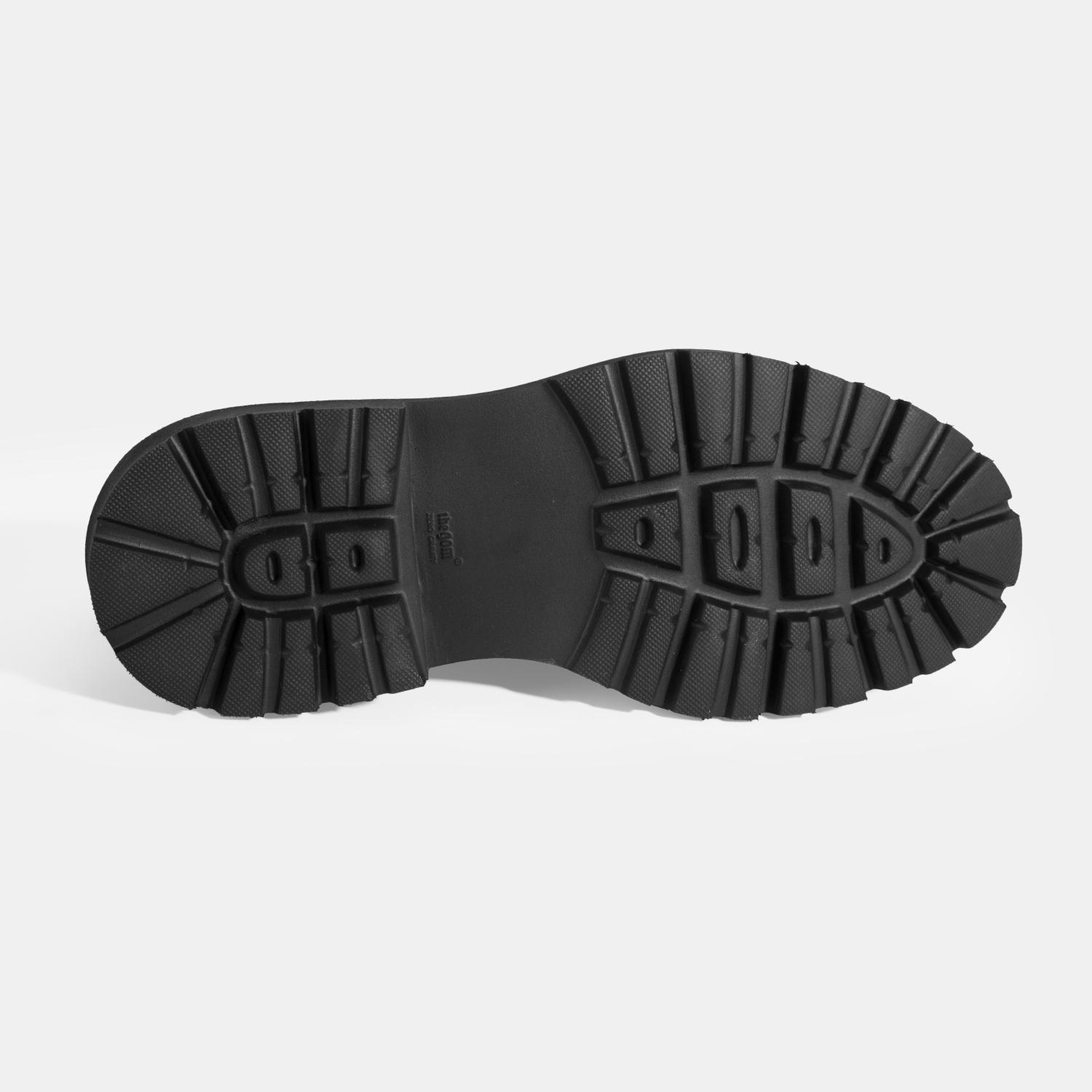 Erkek Siyah Metal Toka Detaylı Deri Loafer