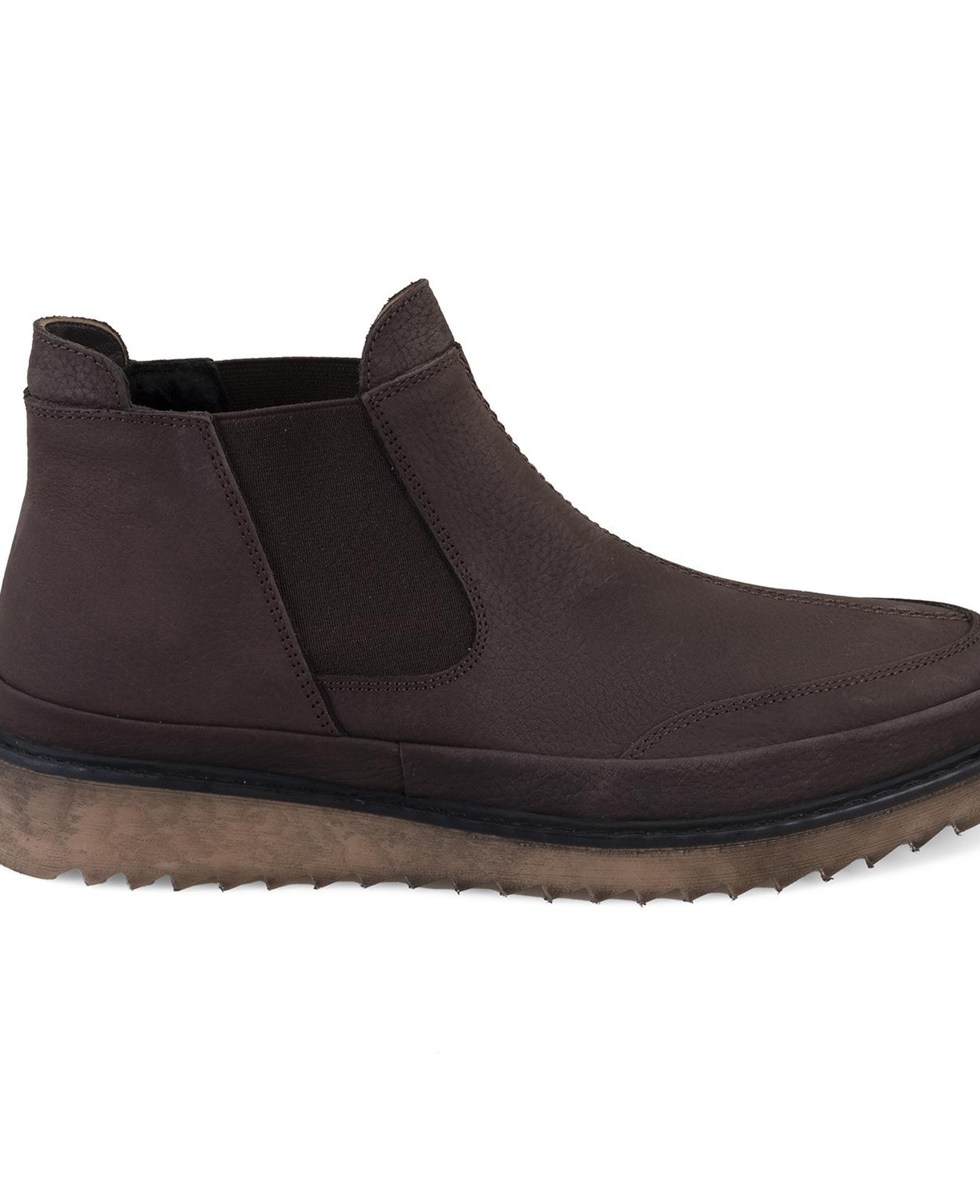 Aniana Kahve Erkek Deri Chelsea Bot