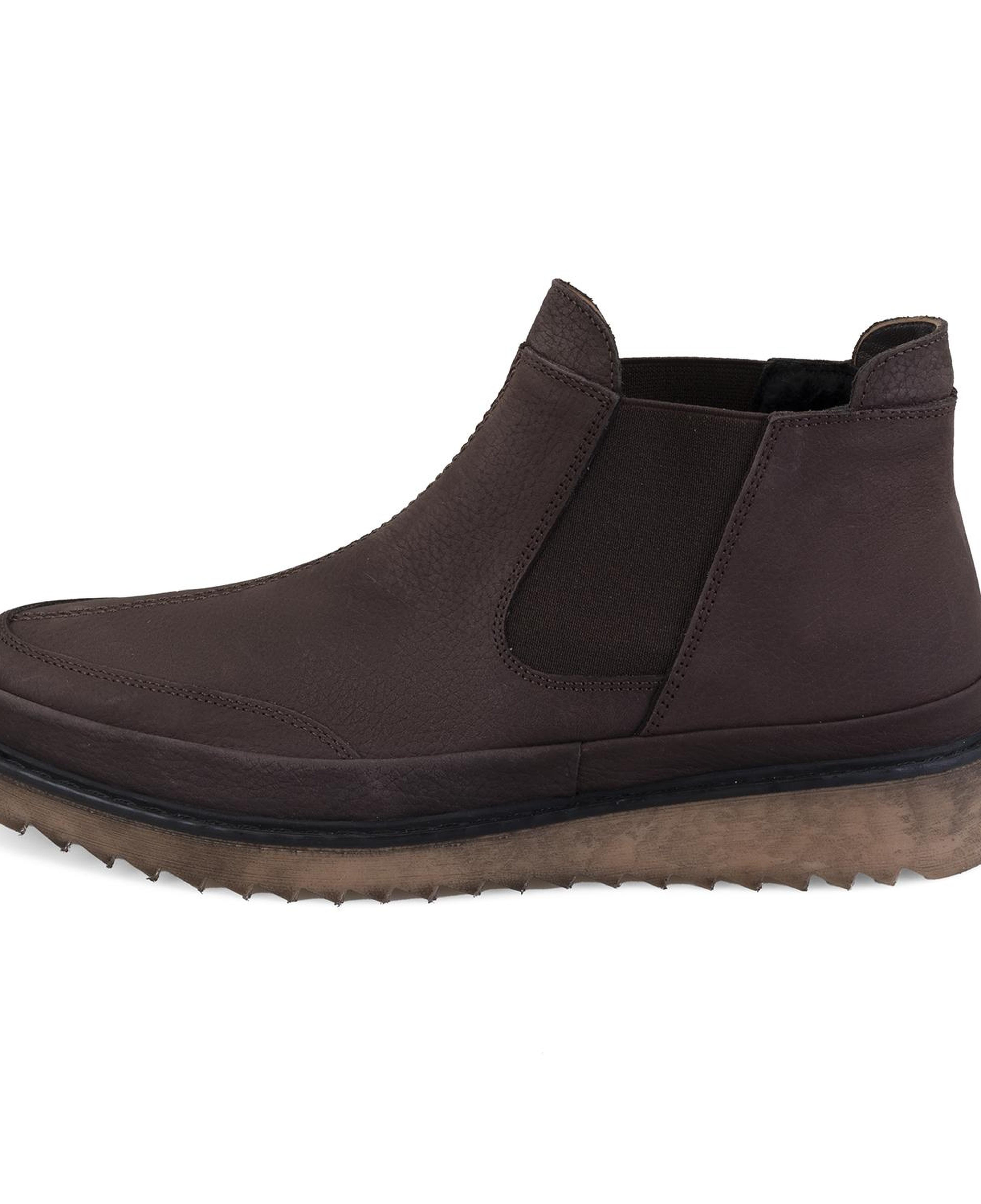 Aniana Kahve Erkek Deri Chelsea Bot