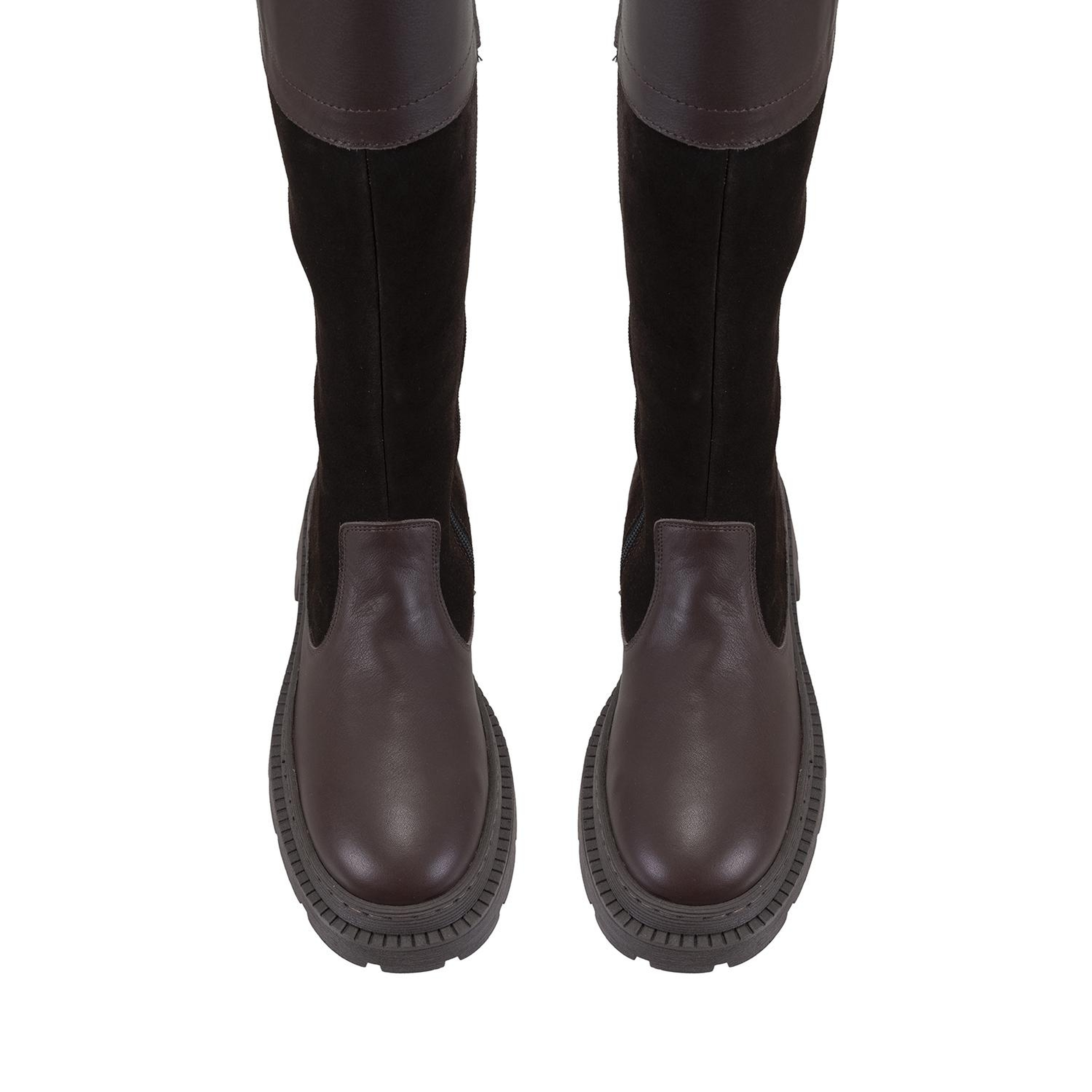 Kadın Kahve Deri Çizme