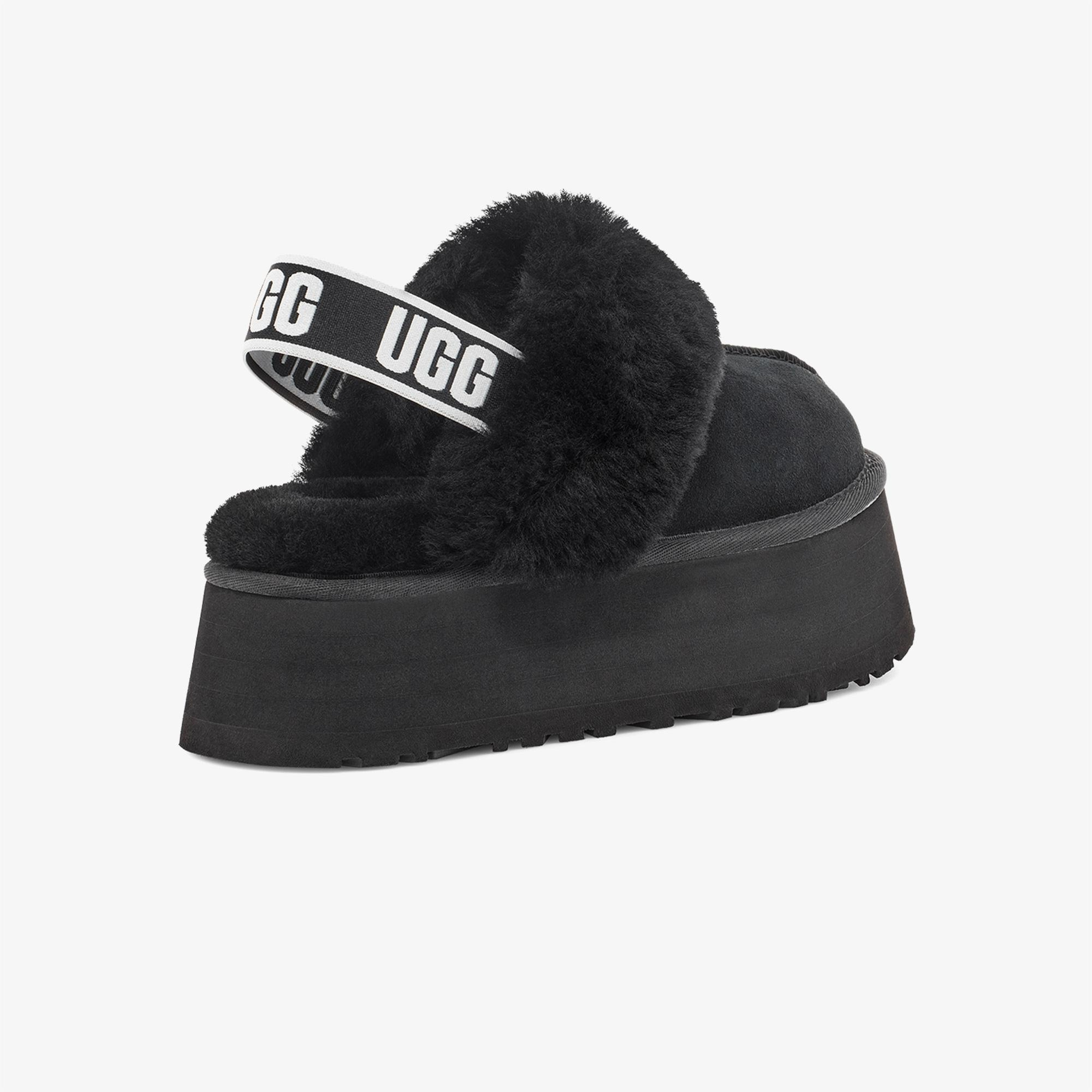 UGG Funkette Kadın Siyah Terlik