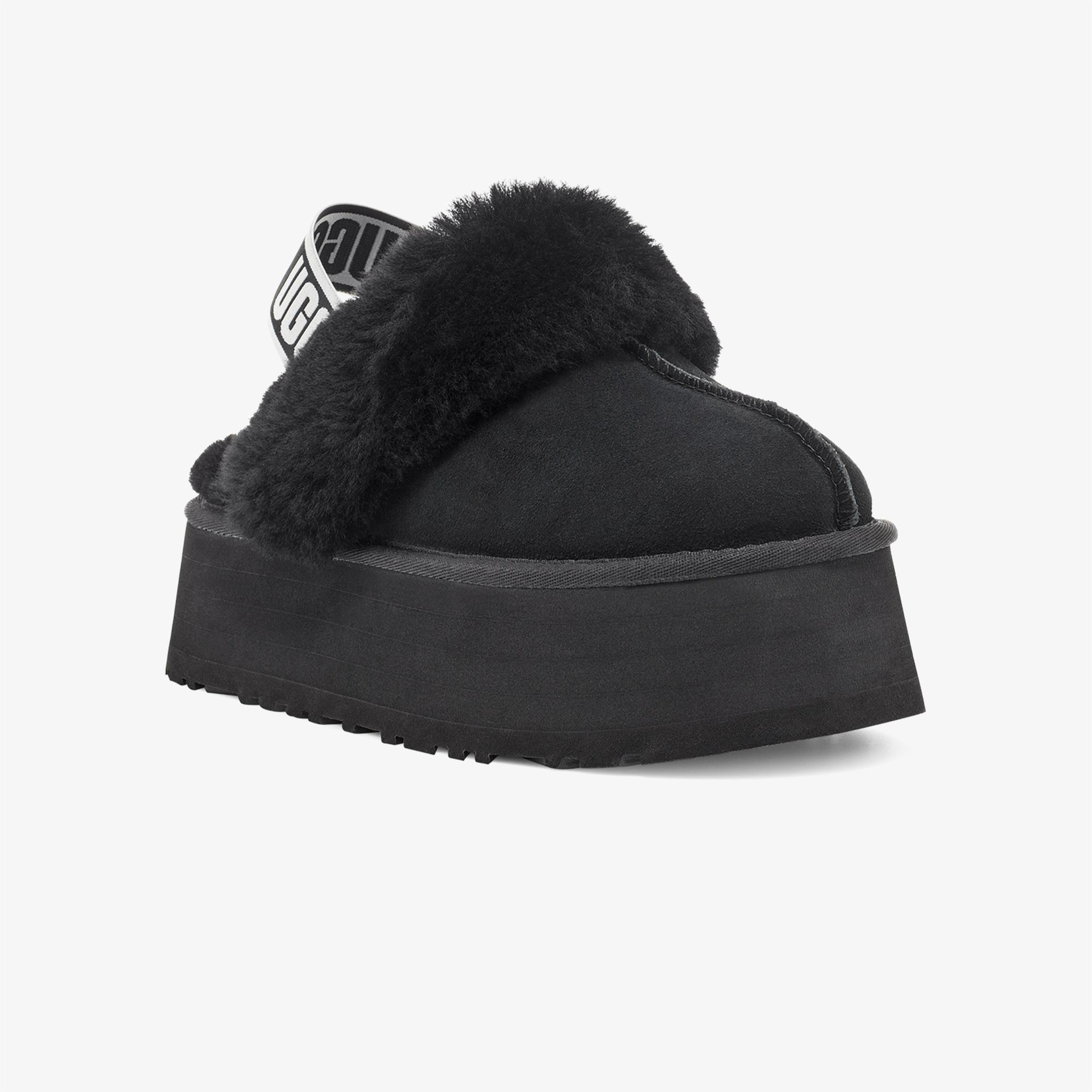 UGG Funkette Kadın Siyah Terlik