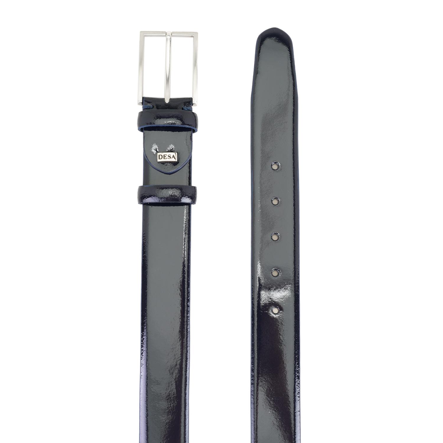 Lacivert Erkek Spor Rugan Deri Kemer