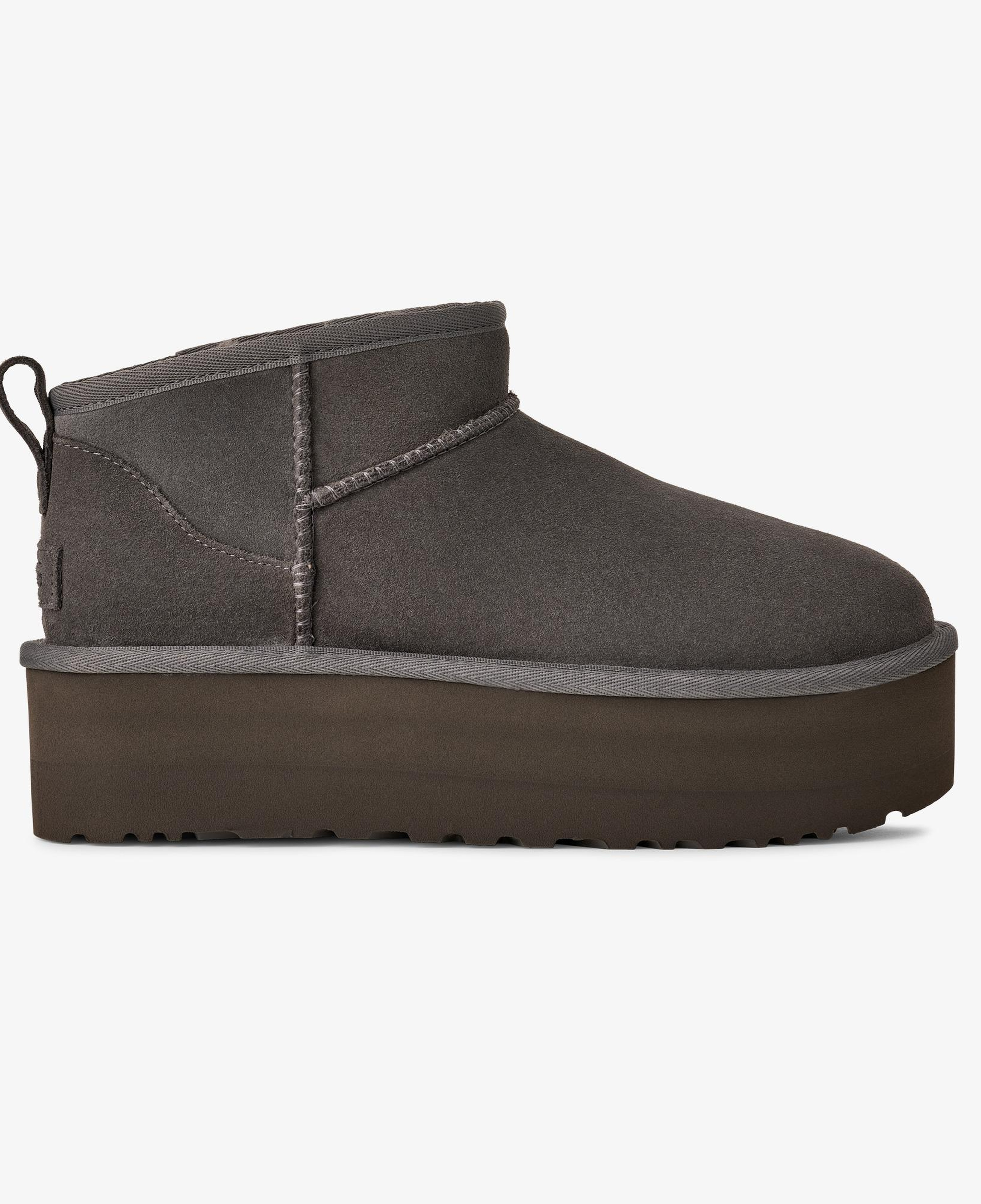 UGG Classic Ultra Mini Platform Kadın Antrasit Bot