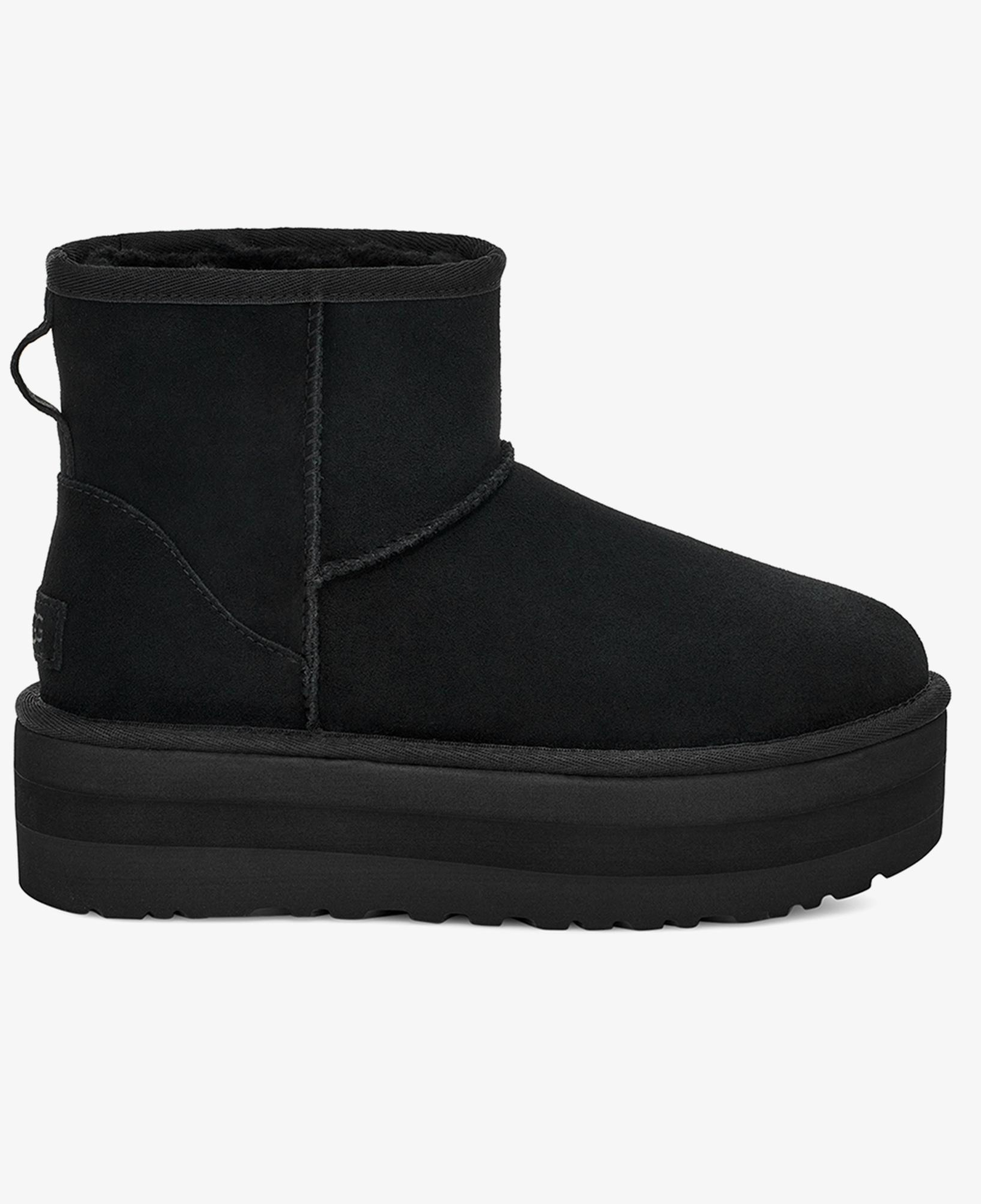 UGG Classic Mini Platform Kadın Siyah Bot
