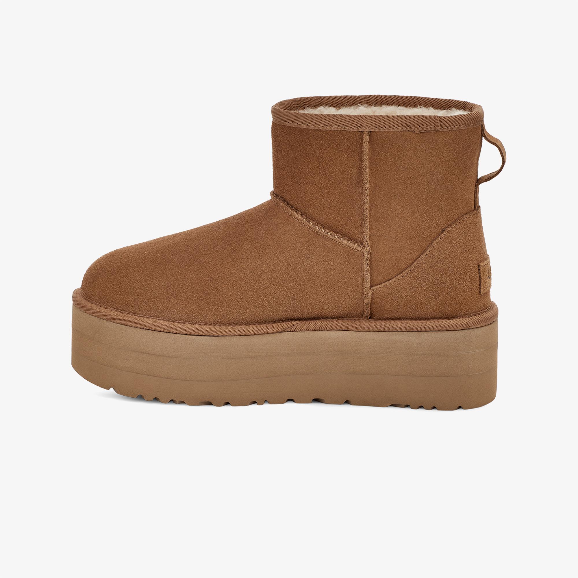 Ugg Kahverengi Ugg Classic Mini Platform Kadın Bot